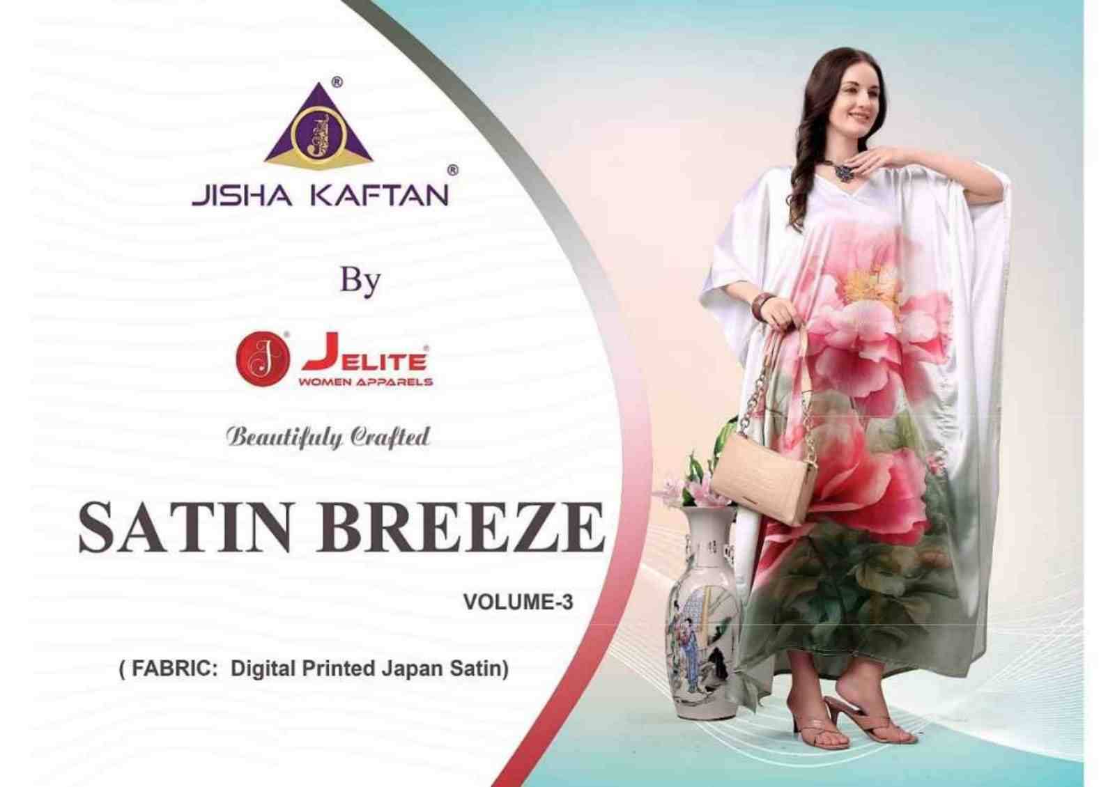 Satin Breeze Vol-3 By Jelite 17 To 24 Series Designer Stylish Fancy Colorful Beautiful Party Wear & Ethnic Wear Collection Japan Satin Kaftan At Wholesale Price