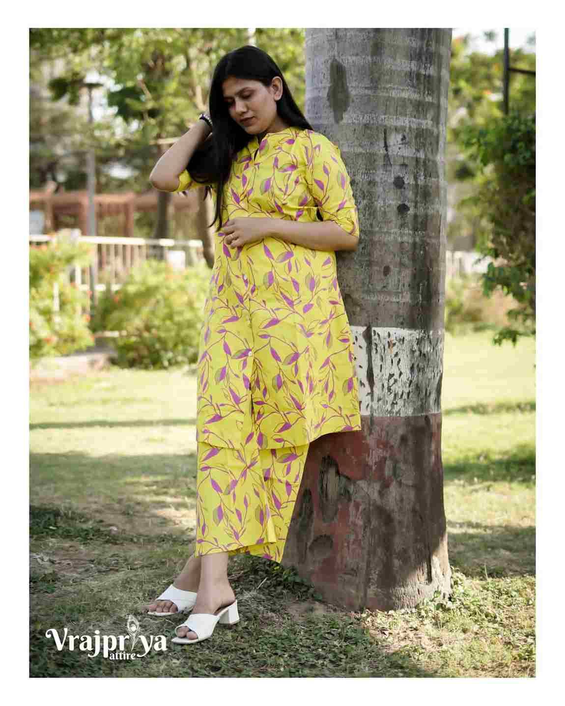 Sapna By Vrajpriya Attire 01 To 05 Series Beautiful Stylish Fancy Colorful Casual Wear & Ethnic Wear Premium Cotton Co-Ords Set At Wholesale Price