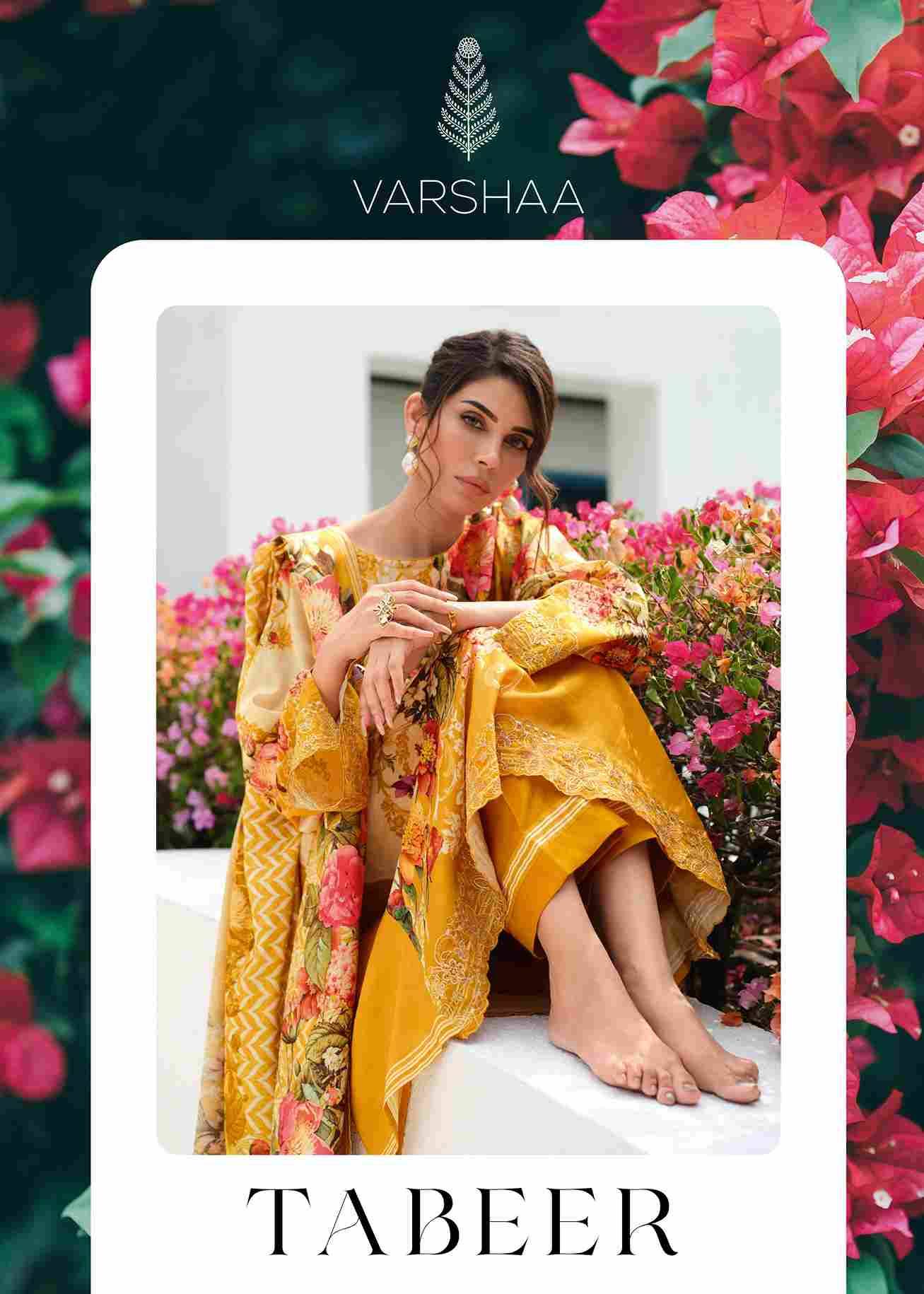 Tabeer By Varshaa 01 To 05 Series Beautiful Festive Suits Colorful Stylish Fancy Casual Wear & Ethnic Wear Viscose Muslin Dresses At Wholesale Price