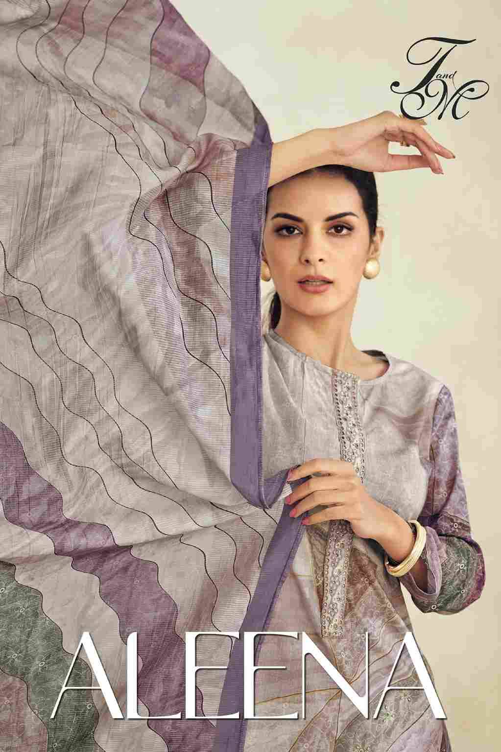 Aleena By T And M Designer Studio Beautiful Festive Suits Colorful Stylish Fancy Casual Wear & Ethnic Wear Pure Lawn Cotton Dresses At Wholesale Price