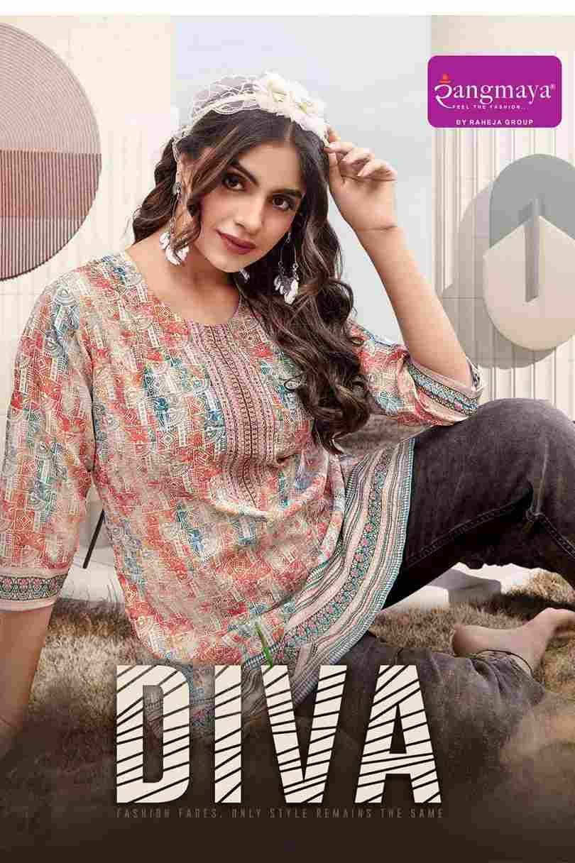 Diva By Rangmaya 01 To 08 Series Designer Stylish Fancy Colorful Beautiful Party Wear & Ethnic Wear Collection Bombay With Work Tops At Wholesale Price