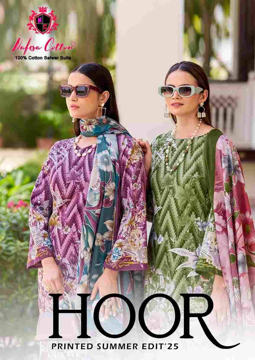 Hoor By Nafisa Cotton 1001 To 1006 Series Beautiful Festive Suits Stylish Fancy Colorful Casual Wear & Ethnic Wear Soft Cotton Print Dresses At Wholesale Price