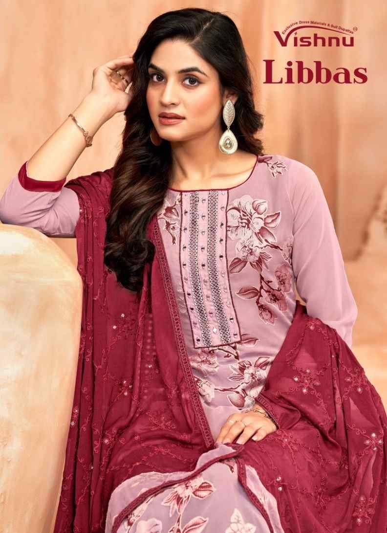 Libbas By Vishnu 17001 To 17012 Series Beautiful Stylish Festive Suits Fancy Colorful Casual Wear & Ethnic Wear & Ready To Wear Georgette Brasso Dresses At Wholesale Price