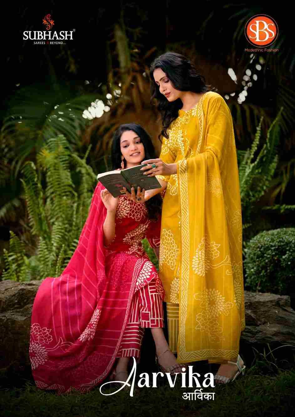 Aarvika By SBS 6364 To 6368 Series Beautiful Festive Suits Colorful Stylish Fancy Casual Wear & Ethnic Wear Cotton Dresses At Wholesale Price