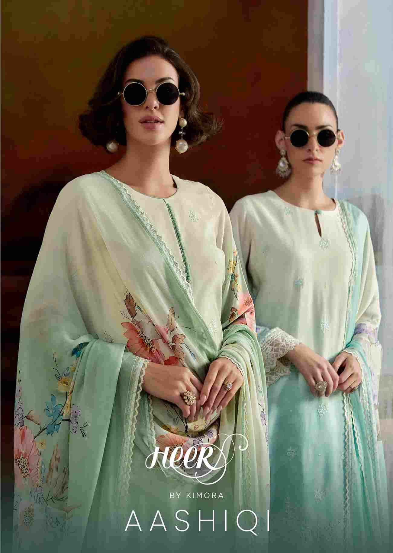 Aashiqi By Kimora Fashion 9731 To 9736 Series Designer Festive Suits Collection Beautiful Stylish Fancy Colorful Party Wear & Occasional Wear Pure Muslin Dresses At Wholesale Price