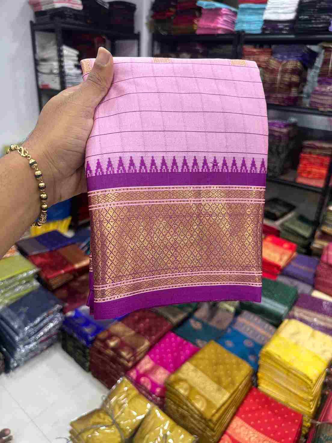 Ab-Checks By Fashid Wholesale 01 To 08 Series Indian Traditional Wear Collection Beautiful Stylish Fancy Colorful Party Wear & Occasional Wear Mal Cotton Sarees At Wholesale Price