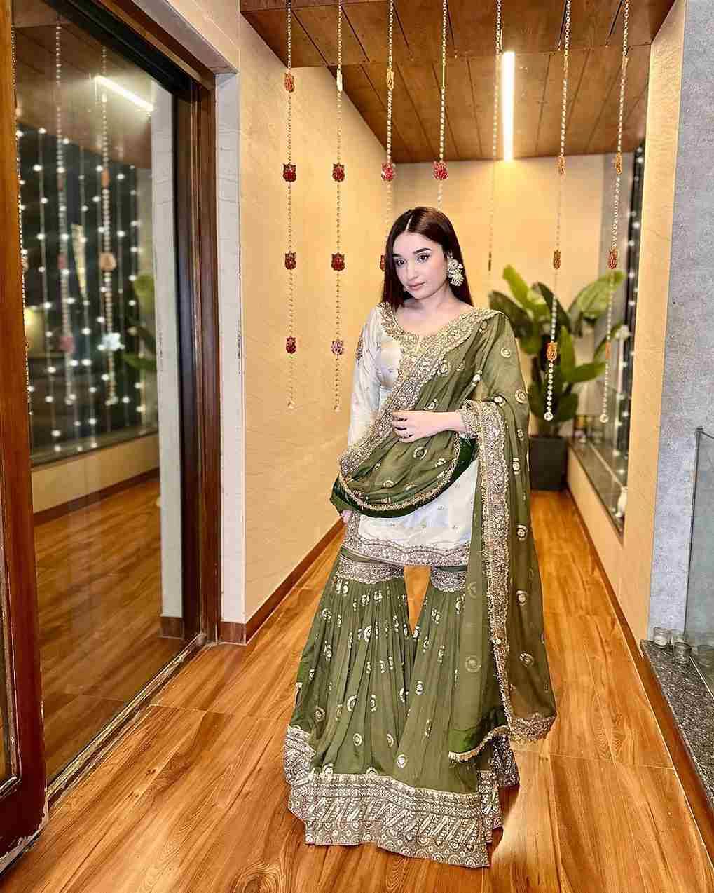 Kf-1667 By Fashid Wholesale 01 To 03 Series Sharara Beautiful Stylish Festive Suits Fancy Colorful Casual Wear & Ethnic Wear & Ready To Wear Heavy Chinnon Dresses At Wholesale Price