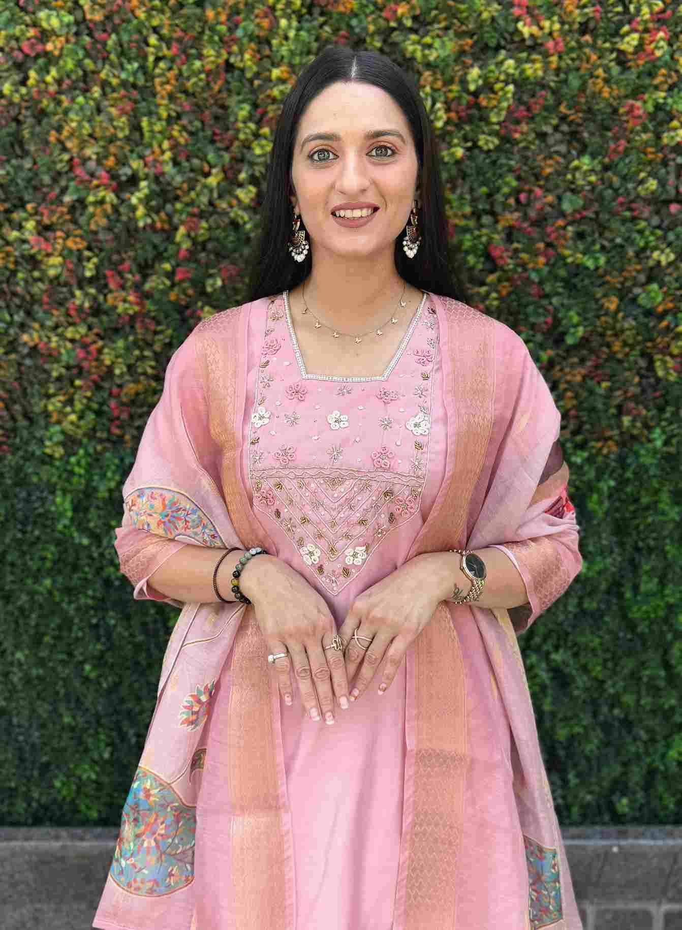 Kr-369 By Fashid Wholesale Designer Festive Suits Collection Beautiful Stylish Fancy Colorful Party Wear & Occasional Wear Roman Silk Kurti With Pent At Wholesale Price