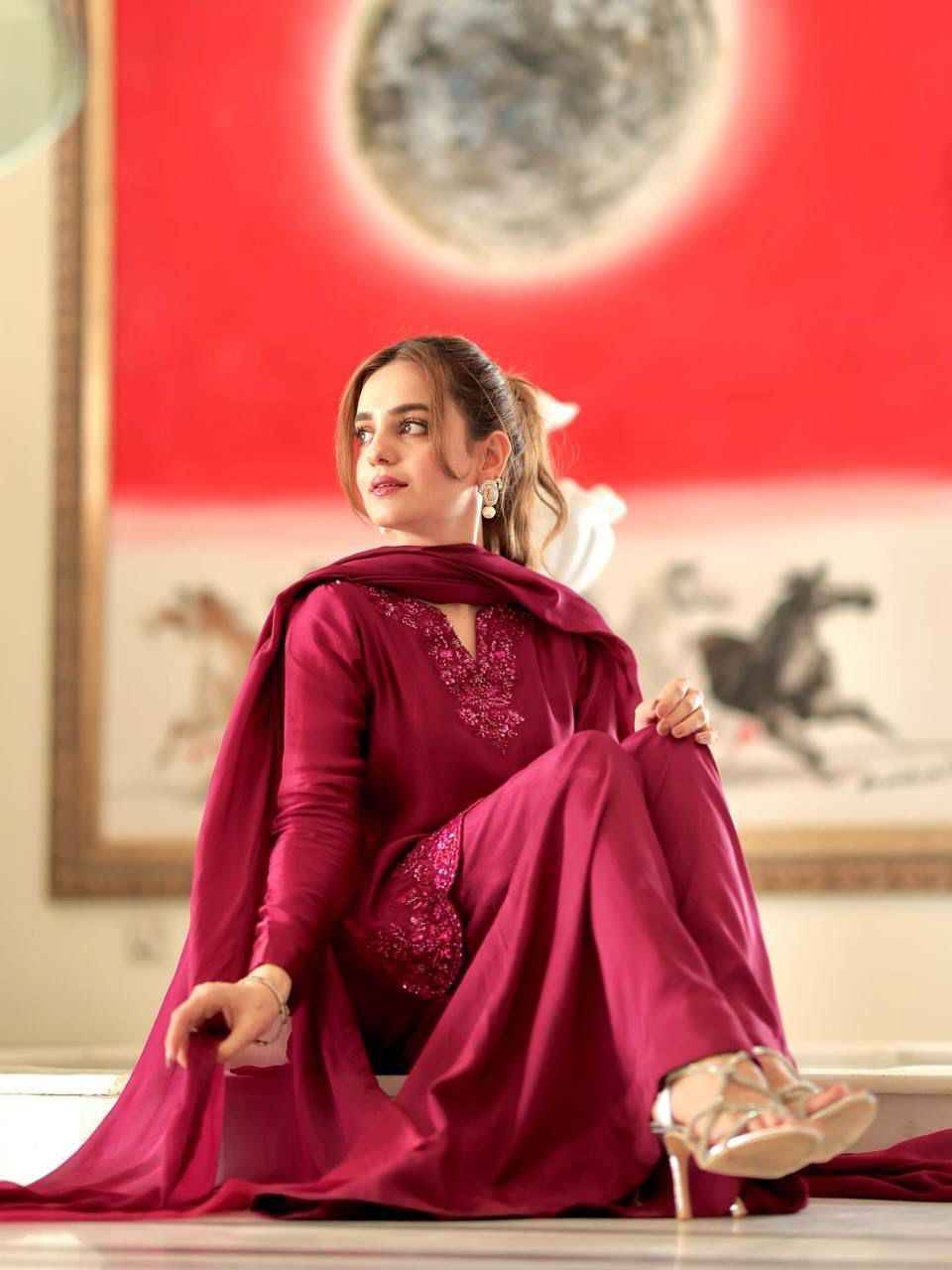 K-1512 By Fashid Wholesale Suits Beautiful Fancy Colorful Stylish Party Wear & Occasional Wear Natural Crepe Silk Dresses At Wholesale Price
