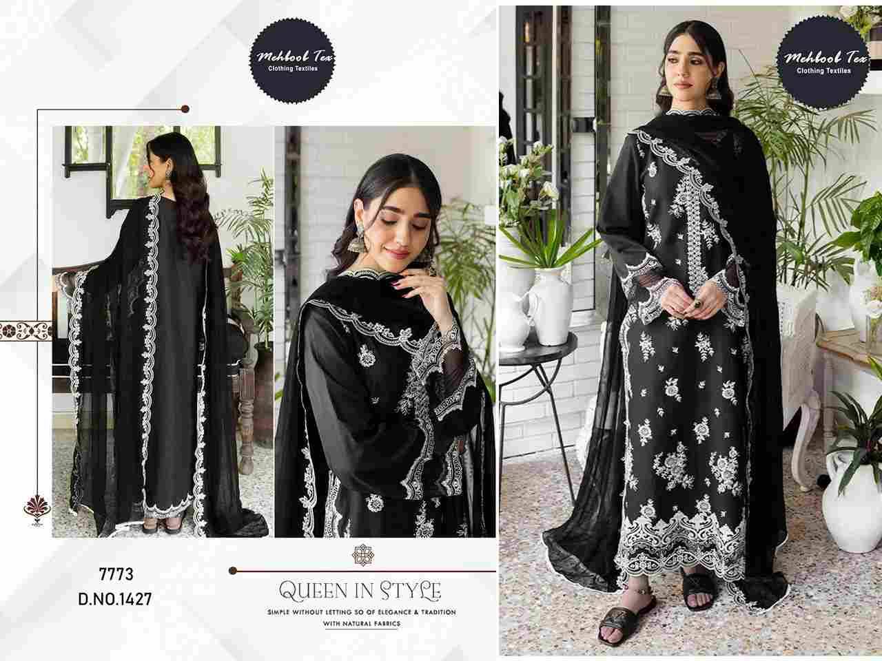 Mehboob Tex Hit Design 1427 By Mehboob Tex Beautiful Pakistani Suits Stylish Fancy Colorful Party Wear & Occasional Wear Rayon Cotton Dresses At Wholesale Price