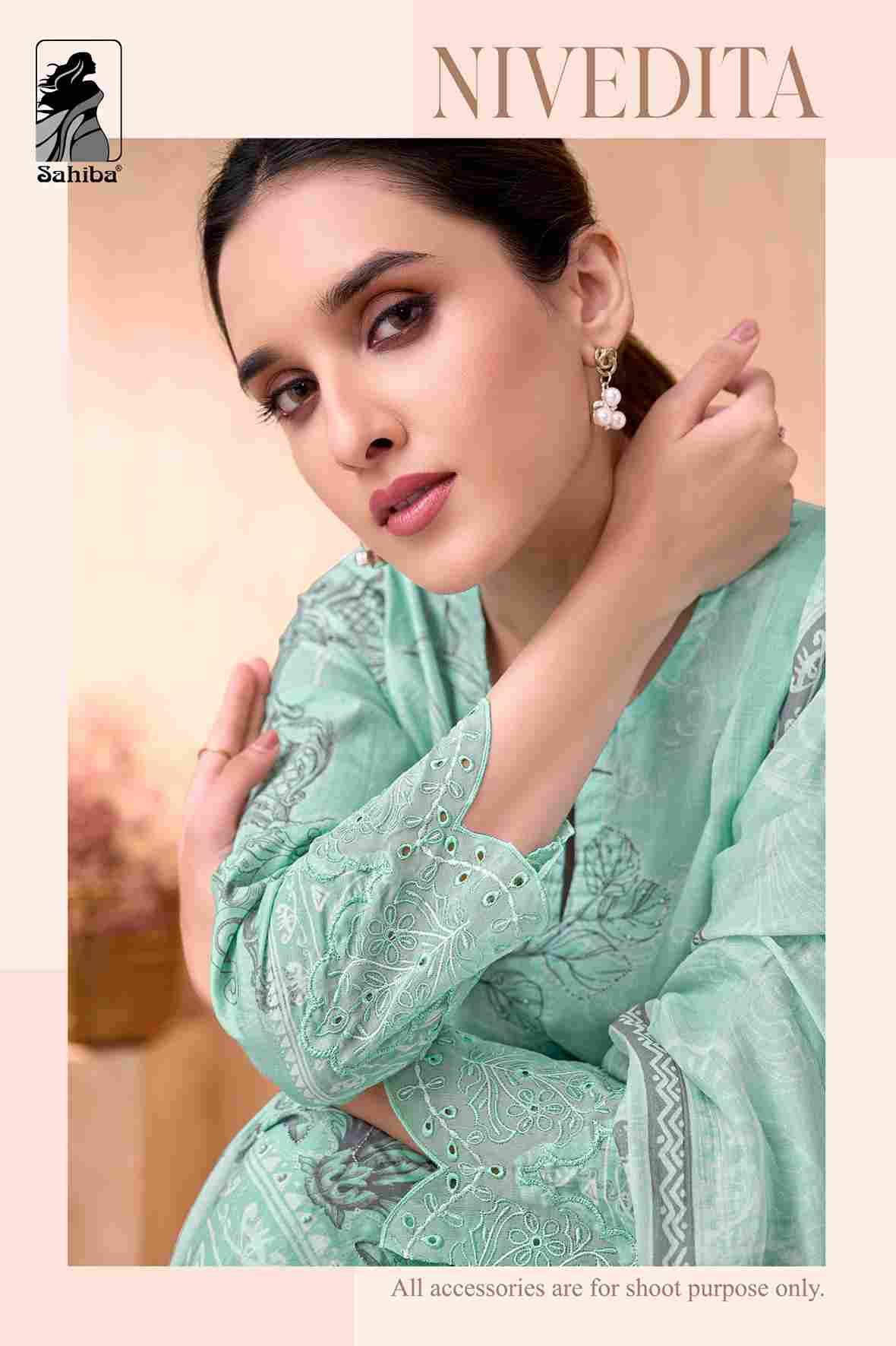 Nivedita By Sahiba Fabrics Beautiful Festive Suits Colorful Stylish Fancy Casual Wear & Ethnic Wear Pure Lawn Cotton Dresses At Wholesale Price