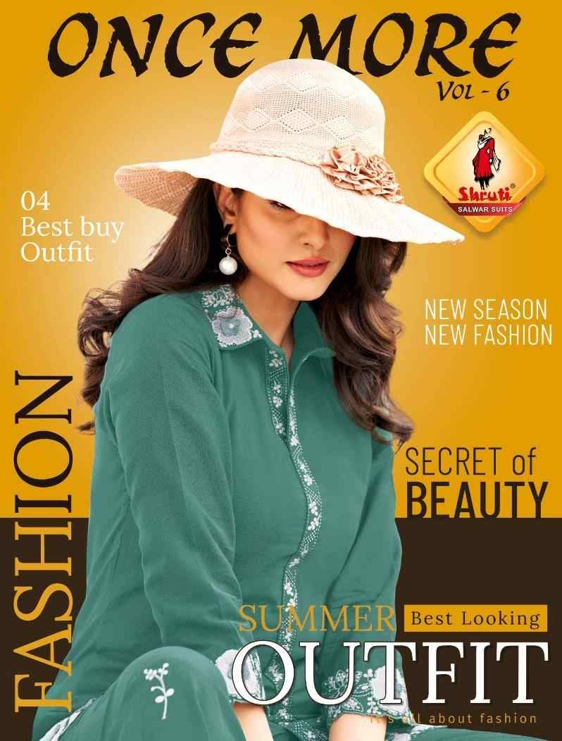 Once More Vol-6 By Shruti 01 To 04 Series Designer Stylish Fancy Colorful Beautiful Party Wear & Ethnic Wear Collection Viscose Cotton Co-Ord At Wholesale Price