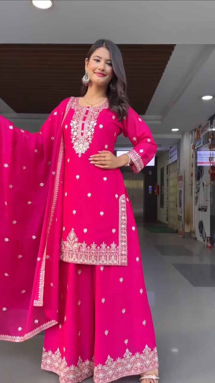 R-5884 By Fashid Wholesale Suits Beautiful Fancy Colorful Stylish Party Wear & Occasional Wear Faux Georgette Dresses At Wholesale Price