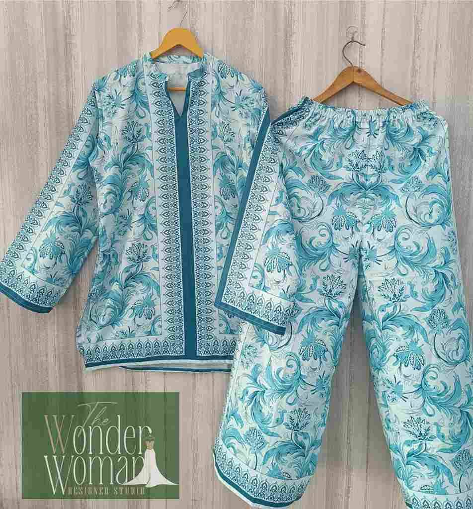 TW-1007 By Kaamiri 1007-A To 1007-B Series Designer Stylish Fancy Colorful Beautiful Party Wear & Ethnic Wear Collection Smoothy BSY Co-Ord At Wholesale Price