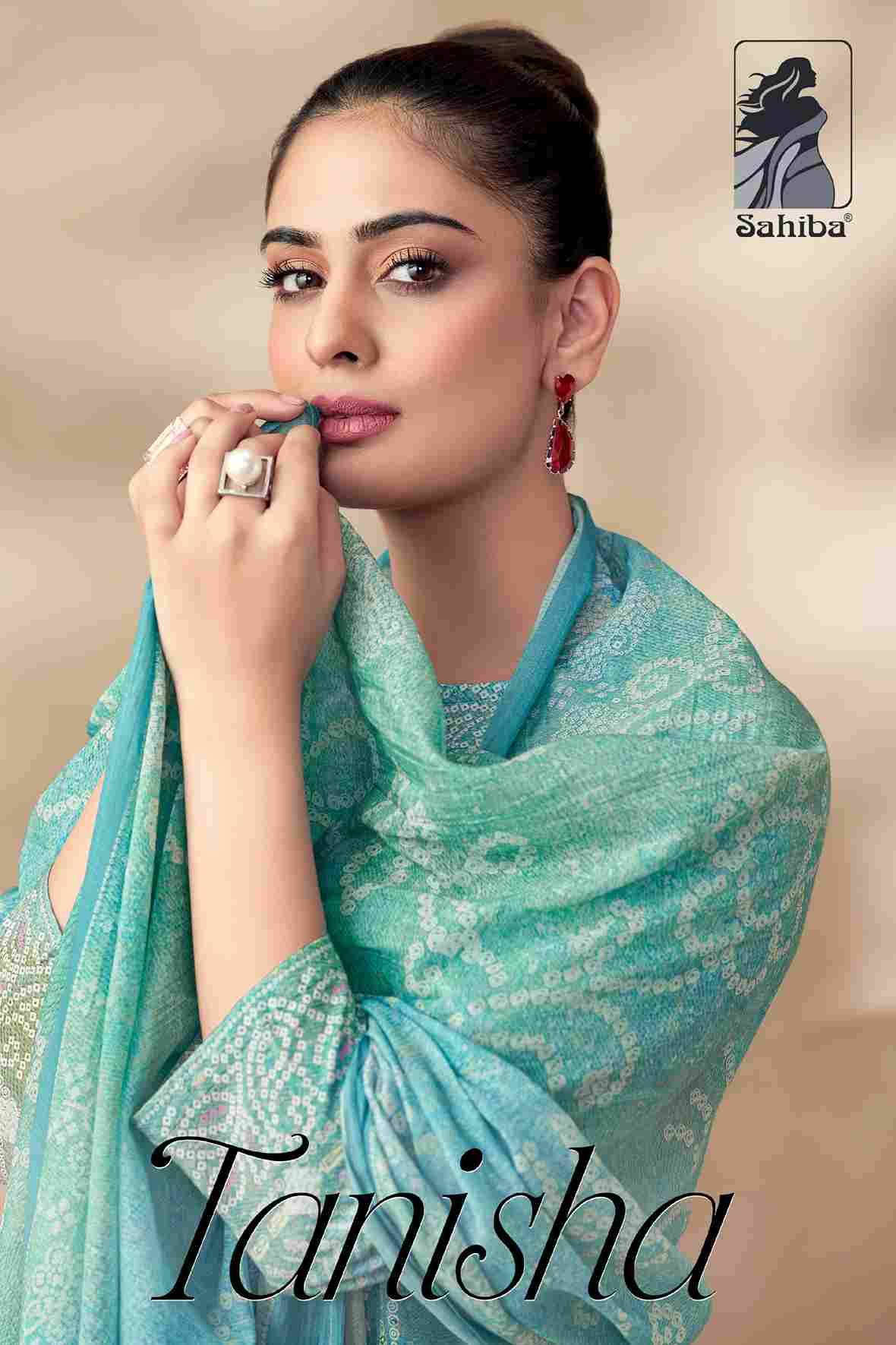 Tanisha By Sahiba Fabrics Beautiful Festive Suits Colorful Stylish Fancy Casual Wear & Ethnic Wear Pure Lawn Cotton Dresses At Wholesale Price