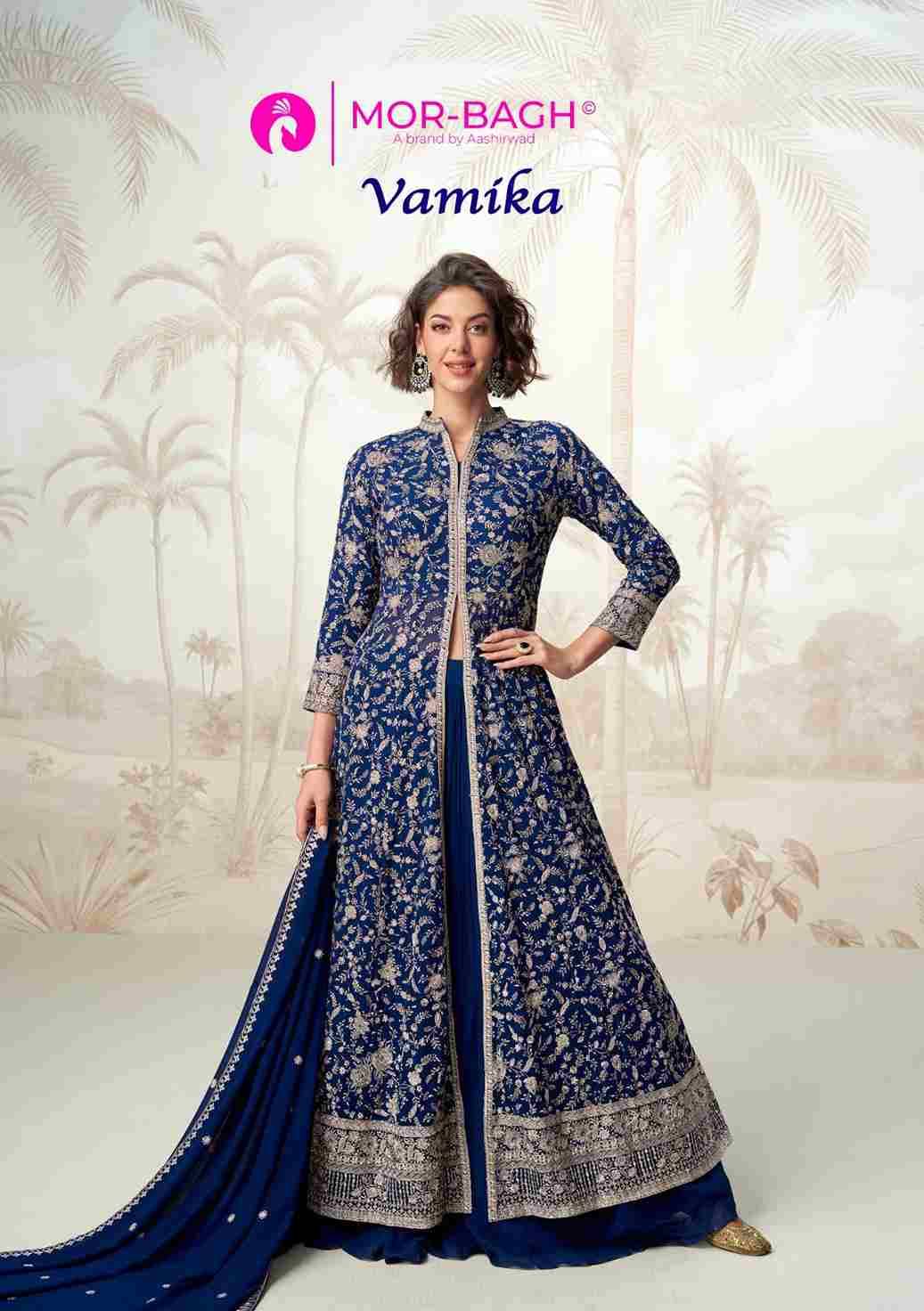 Vamika By Mor-Bagh 10269 To 10272 Series Beautiful Festive Suits Colorful Stylish Fancy Casual Wear & Ethnic Wear Georgette Dresses At Wholesale Price