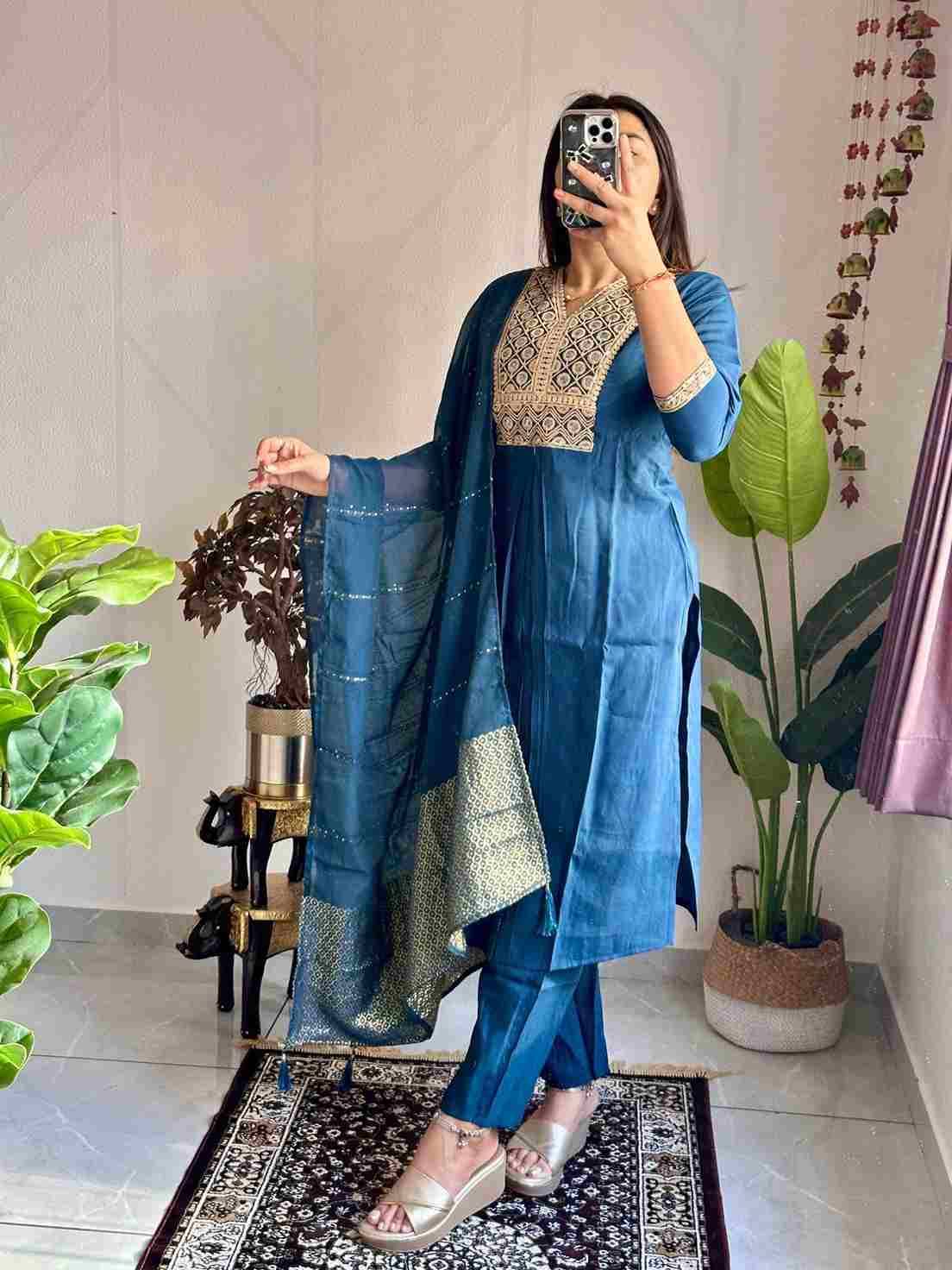 Vtd-03 By Fashid Wholesale Beautiful Suits Stylish Fancy Colorful Party Wear & Occasional Wear Roman Silk Dresses At Wholesale Price