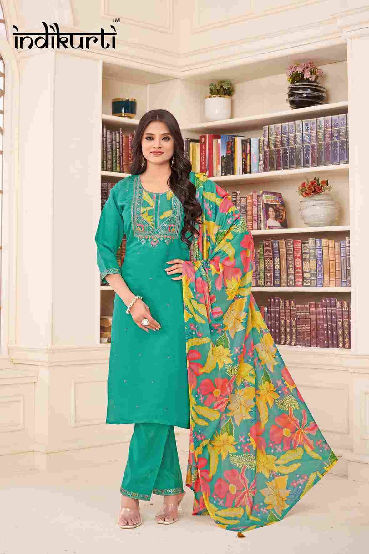 Zoya Vol-2 By Indikurti 01 To 04 Series Beautiful Stylish Festive Suits Fancy Colorful Casual Wear & Ethnic Wear & Ready To Wear Shimmer Dresses At Wholesale Price
