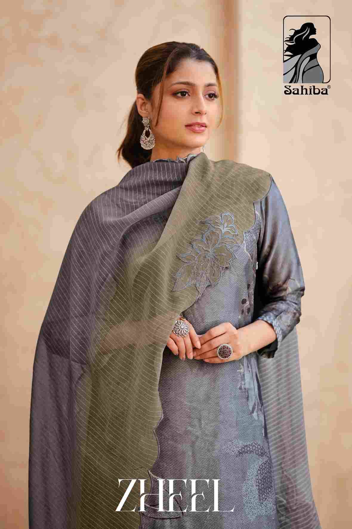 Zheel By Sahiba Fabrics Beautiful Festive Suits Colorful Stylish Fancy Casual Wear & Ethnic Wear Pure Russian Silk Dresses At Wholesale Price