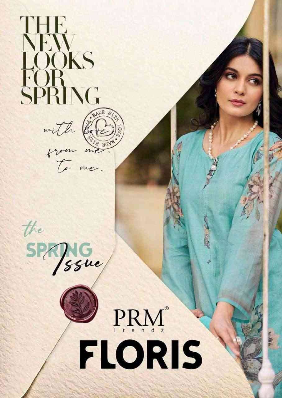 Floris By Prm Trendz 12081 To 12088 Series Beautiful Pakistani Suits Colorful Stylish Fancy Casual Wear & Ethnic Wear Pure Lawn Cotton Dresses At Wholesale Price