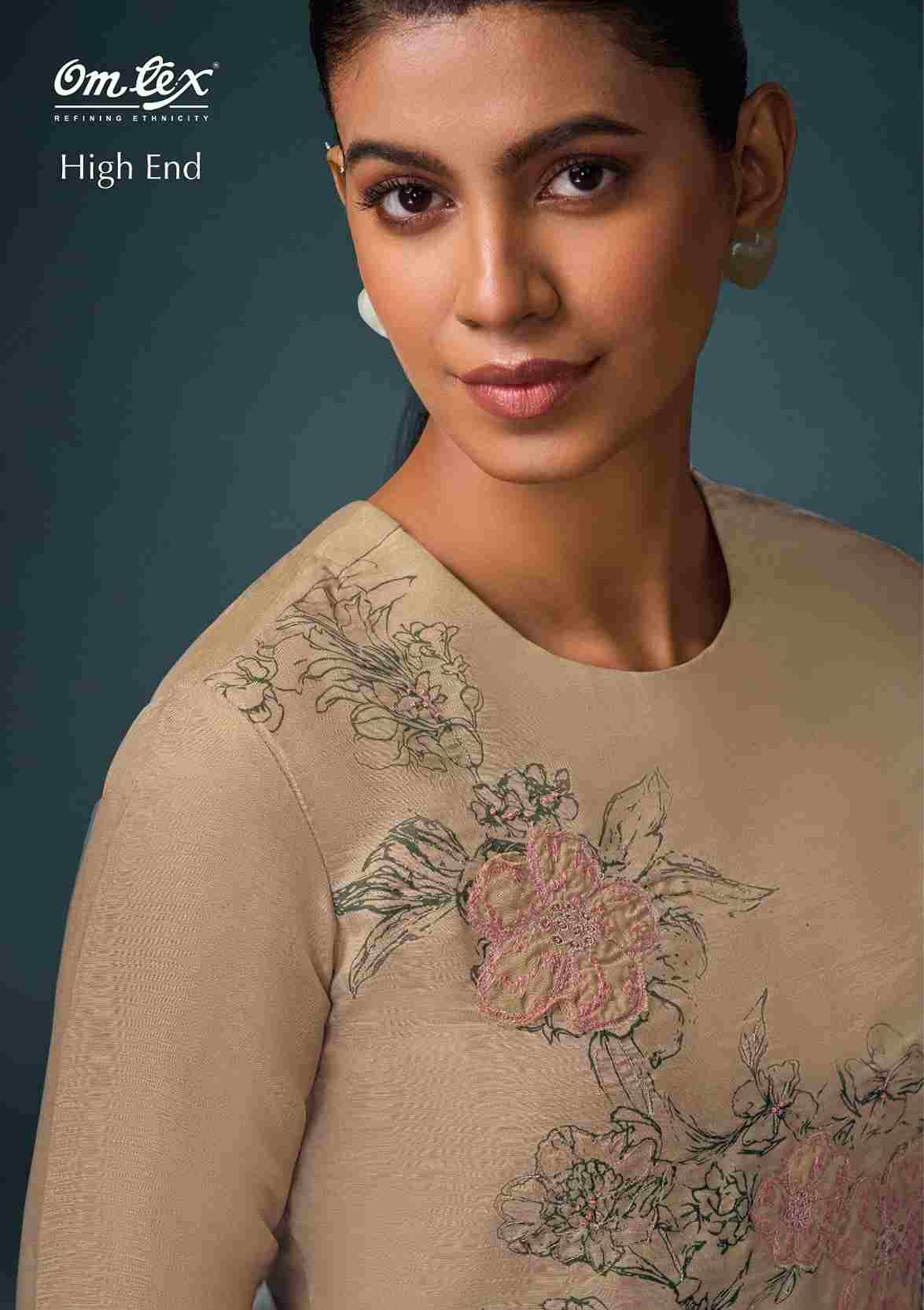 High End By Om Tex 7701-A To 7701-D Series Beautiful Suits Stylish Fancy Colorful Party Wear & Ethnic Wear Silk Dresses At Wholesale Price