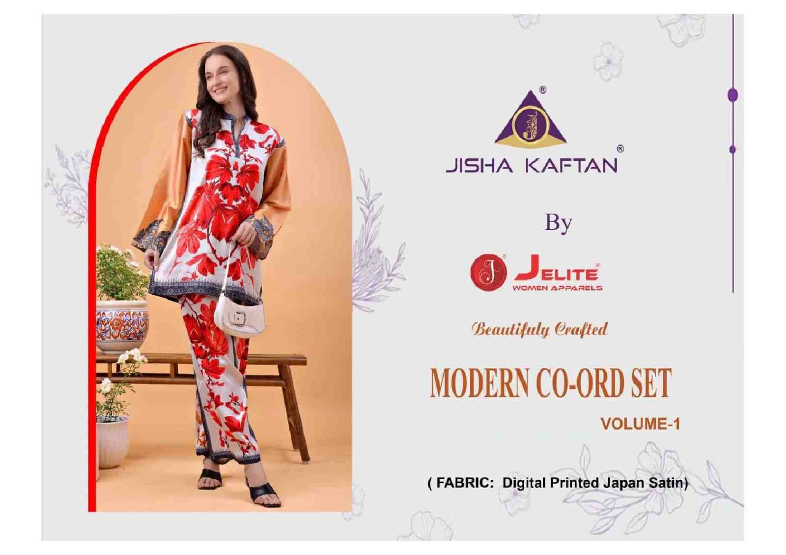 Modern Co-Ord Set Vol-1 By Jelite 1 To 6 Series Designer Stylish Fancy Colorful Beautiful Party Wear & Ethnic Wear Collection Japan Satin Co-Ord At Wholesale Price