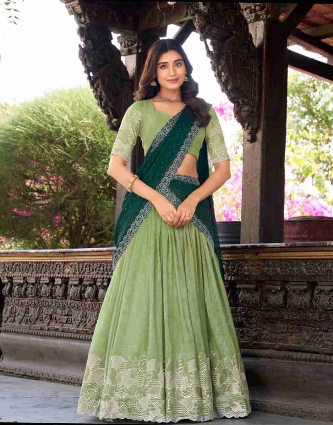 Navratri-2025 By Fashid Wholesale 01 To 04 Series Designer Beautiful Wedding Collection Occasional Wear & Party Wear Rayon Cotton Lehengas At Wholesale Price