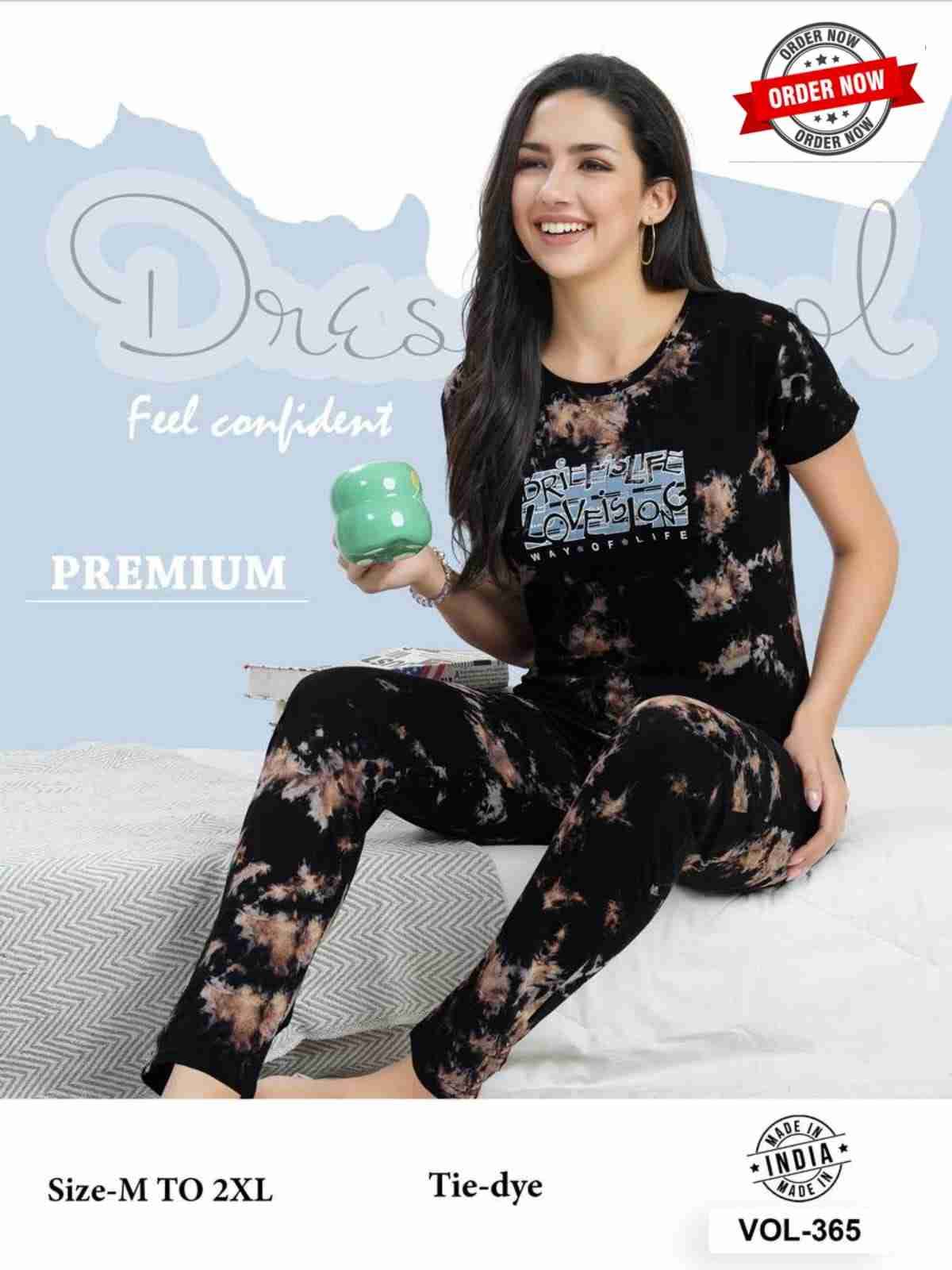 Summer Special Vol-365 By Kaamiri 365-A To 365-F Series Beautiful Stylish Fancy Colorful Casual Wear & Ethnic Wear Hosiery Cotton Night Suits At Wholesale Price