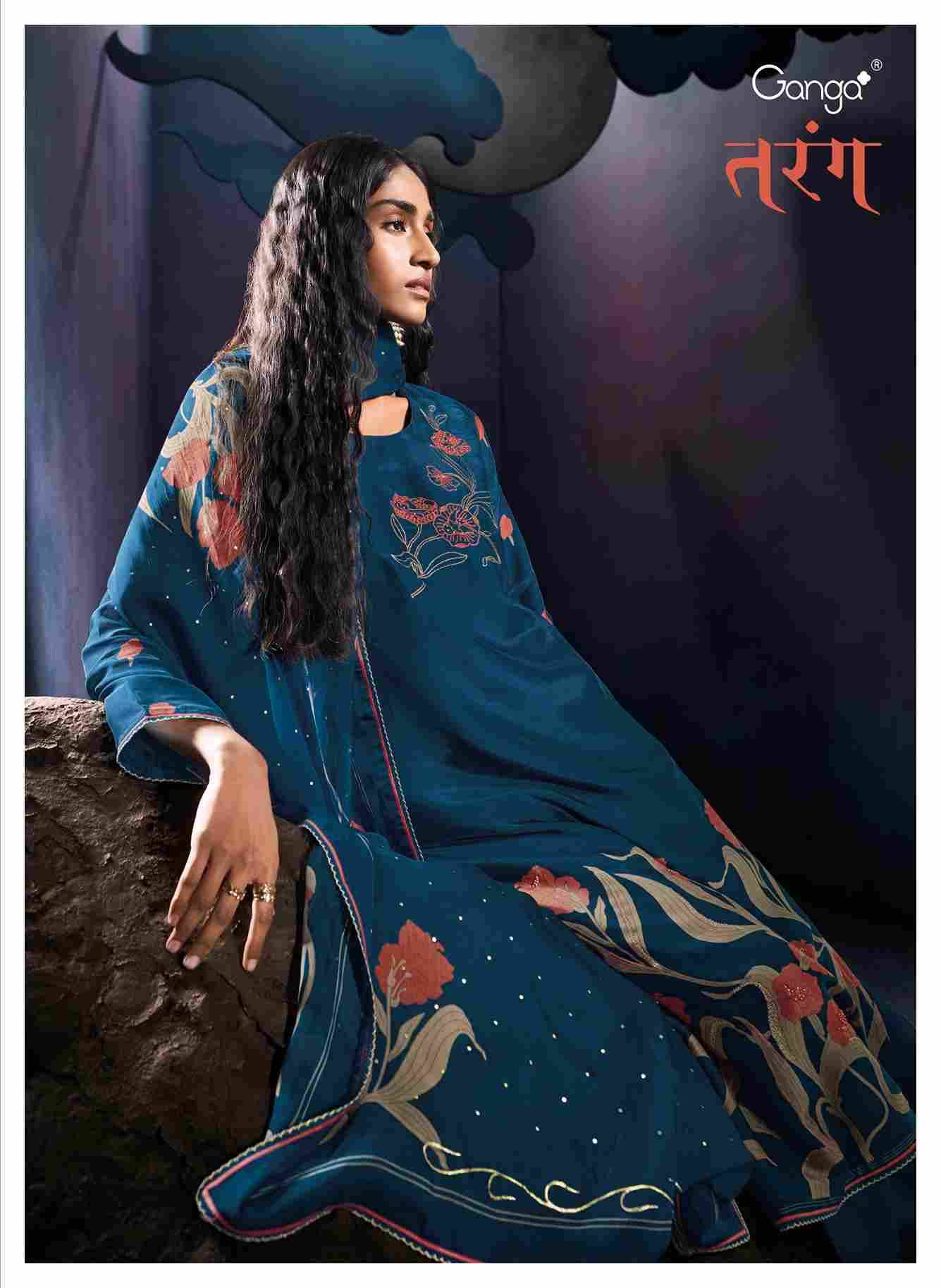 Tarang By Ganga Fashion 2183 To 2188 Series Beautiful Festive Suits Colorful Stylish Fancy Casual Wear & Ethnic Wear Pure Bemberg Silk Dresses At Wholesale Price