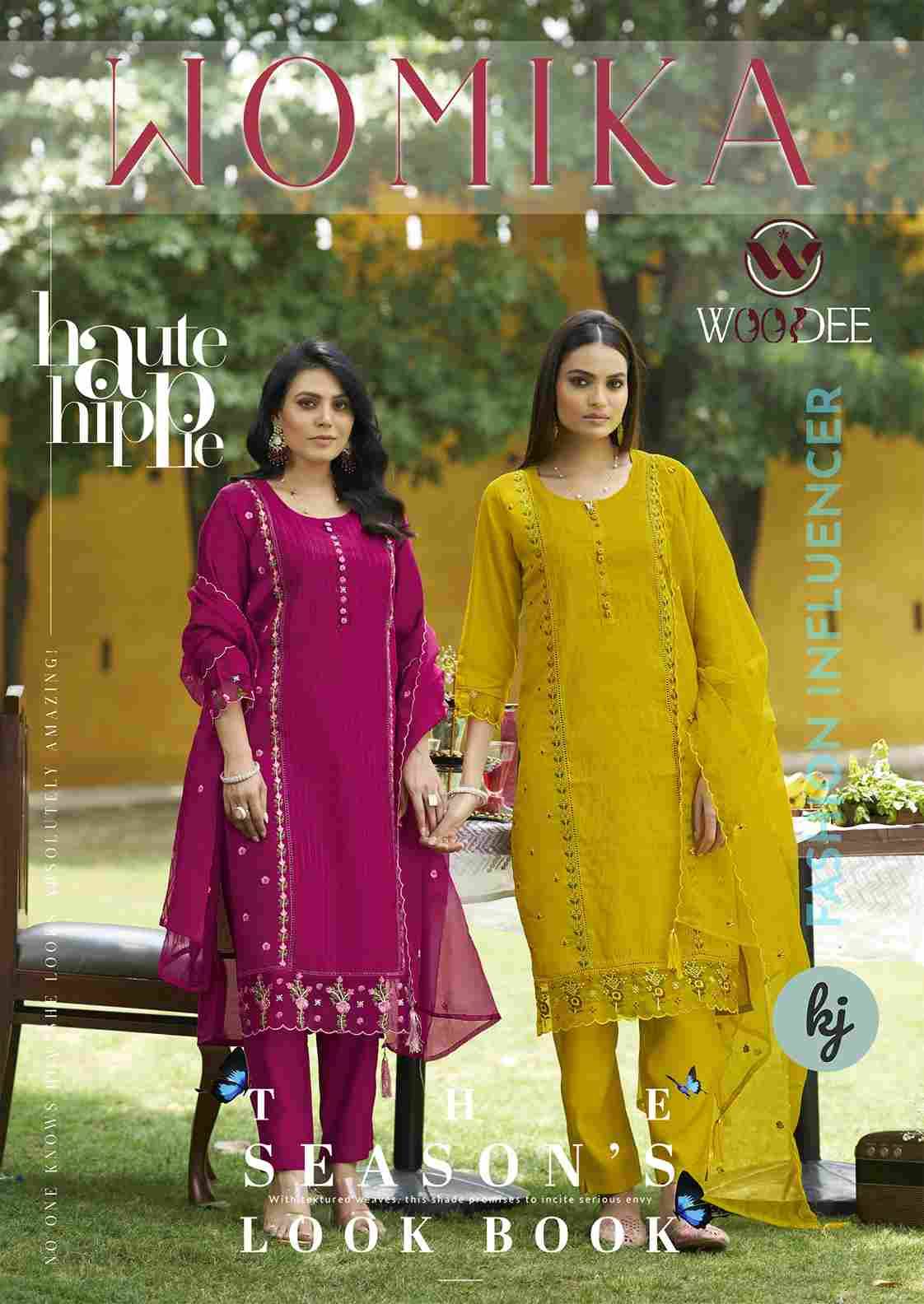 Womika By Woodee 1001 To 1006 Series Designer Stylish Fancy Colorful Beautiful Party Wear & Ethnic Wear Collection Premium Cotton Dresses At Wholesale Price