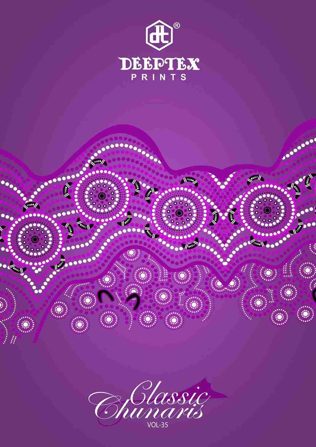 Classic Chunaris Vol-35 By Deeptex Prints 3501 To 3510 Series Beautiful Festive Suits Stylish Fancy Colorful Party Wear & Occasional Wear Cotton Dresses At Wholesale Price