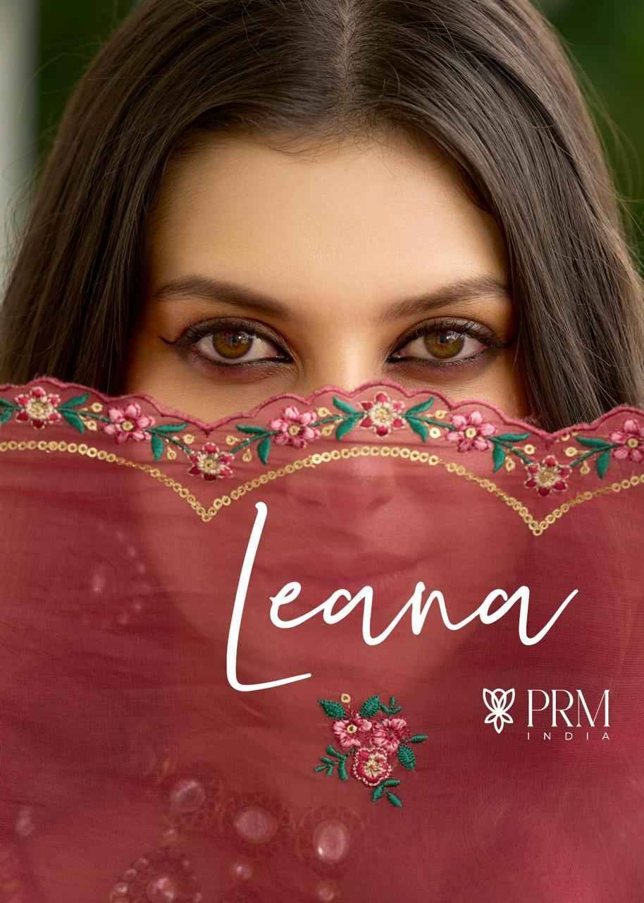 Leana By PRM Trendz 5113 To 5118 Series Beautiful Festive Suits Colorful Stylish Fancy Casual Wear & Ethnic Wear Organza Dresses At Wholesale Price