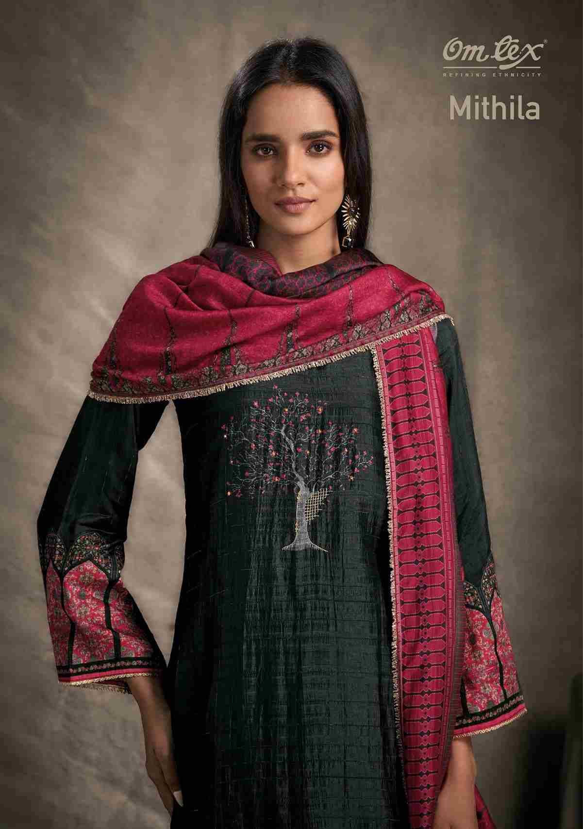 Mithila By Om Tex 8271-A To 8271-D Series Beautiful Festive Suits Colorful Stylish Fancy Casual Wear & Ethnic Wear Silk Dresses At Wholesale Price