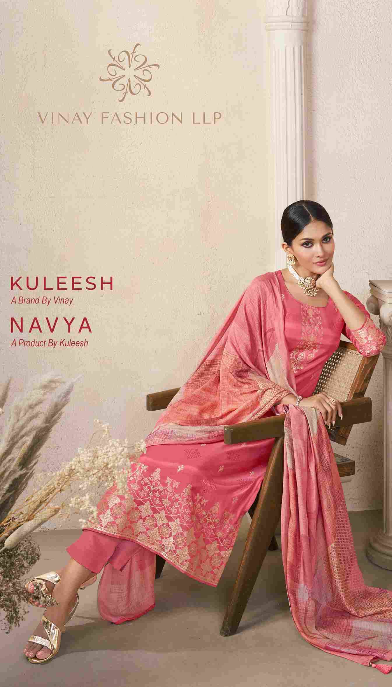 Navya By Vinay Fashion 74491 To 74494 Series Designer Festive Suits Collection Beautiful Stylish Fancy Colorful Party Wear & Occasional Wear Muslin Embroidered Dresses At Wholesale Price