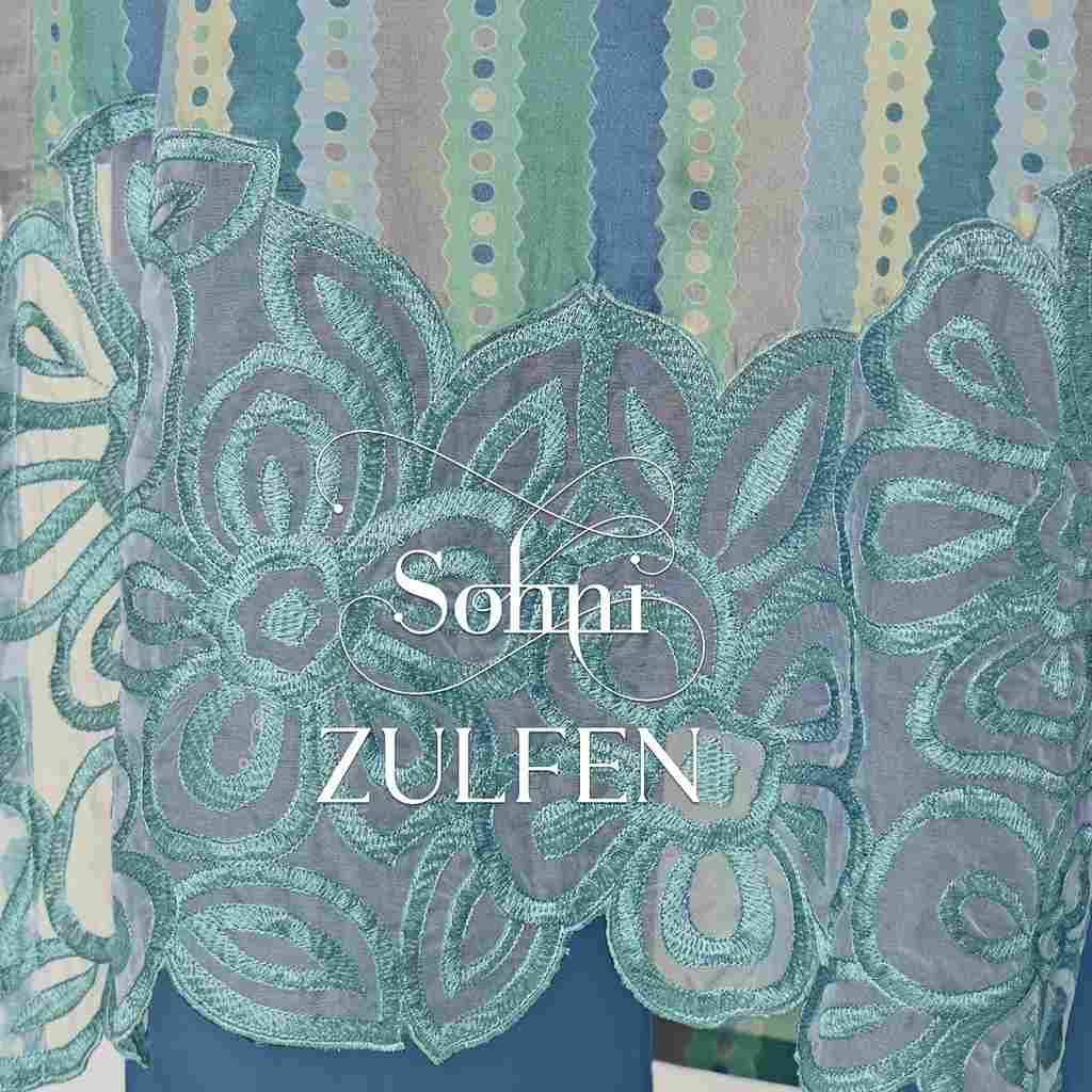 Zulfen By Sohni 421 To 424 Series Beautiful Suits Colorful Stylish Fancy Casual Wear & Ethnic Wear Pure Muslin Dresses At Wholesale Price