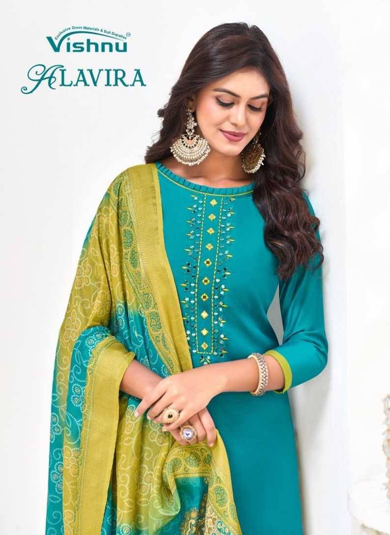 Alavira By Vishnu 48001 To 48012 Series Beautiful Stylish Festive Suits Fancy Colorful Casual Wear & Ethnic Wear & Ready To Wear Vatican Dresses At Wholesale Price