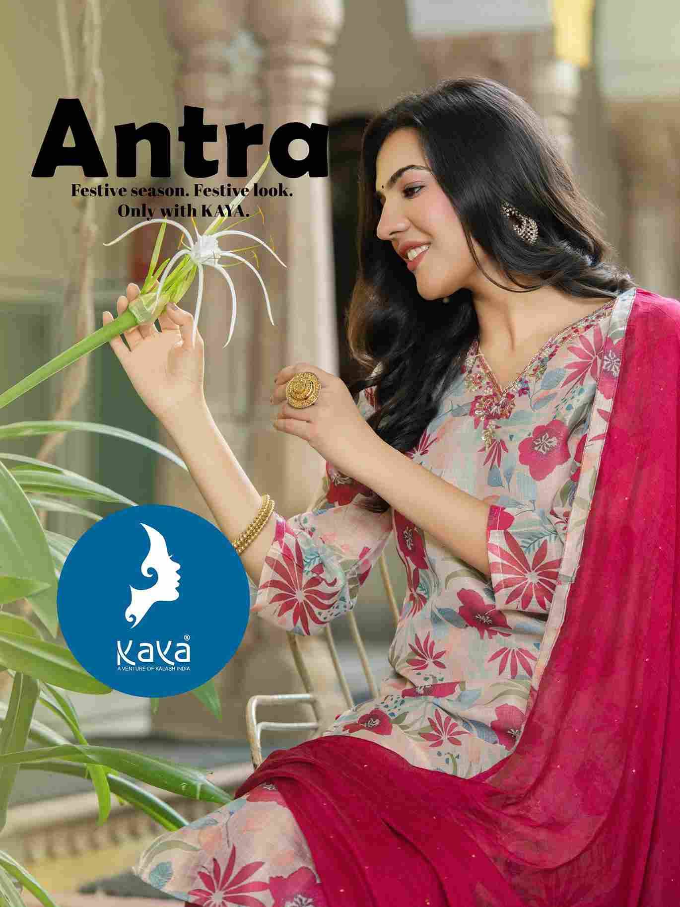 Antra By Kaya 01 To 06 Series Beautiful Stylish Festive Suits Fancy Colorful Casual Wear & Ethnic Wear & Ready To Wear Linen Dresses At Wholesale Price