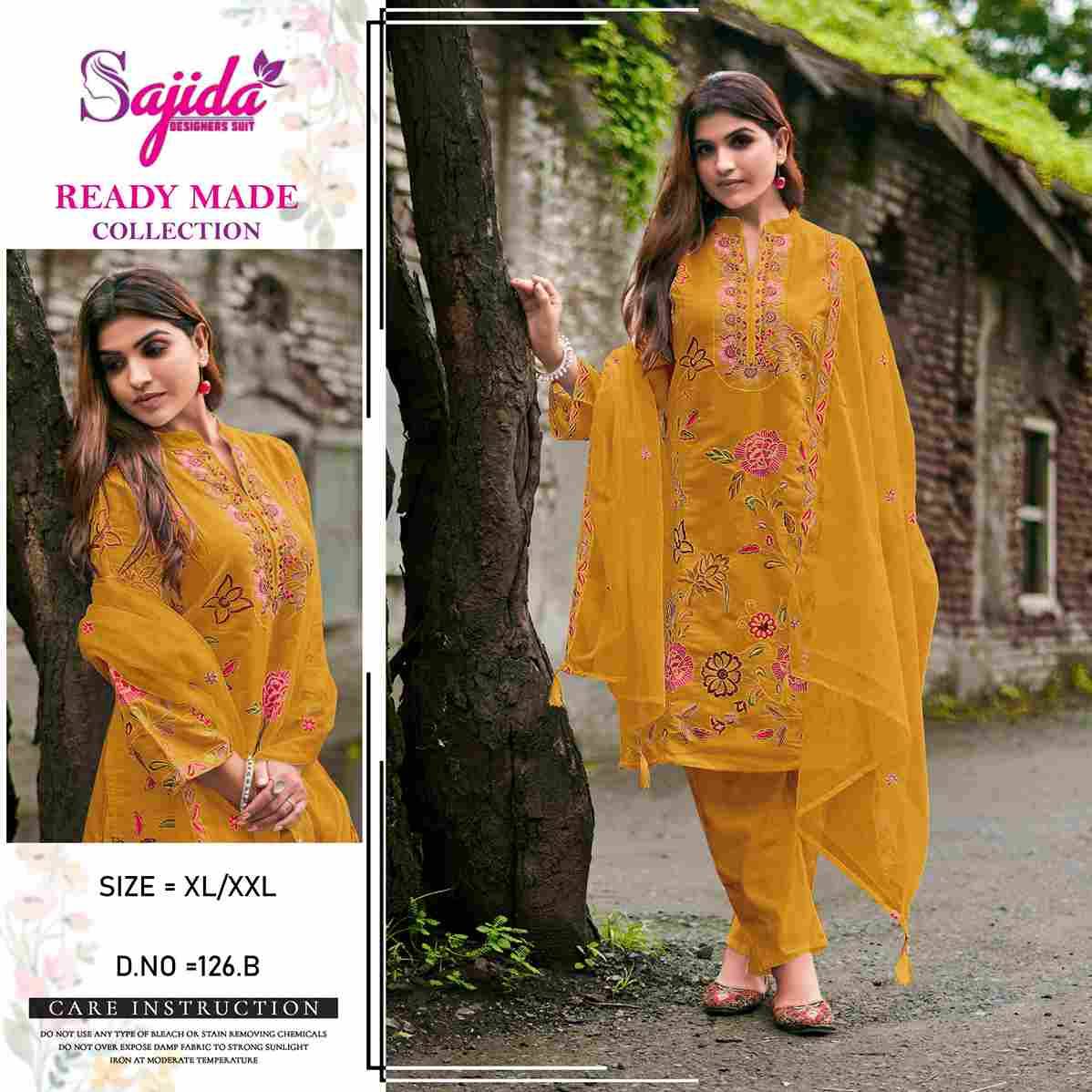 ALK-126 Colours By Sajida Designer Suit 126-A To 126-D Series Beautiful Pakistani Suits Colorful Stylish Fancy Casual Wear & Ethnic Wear Roman Silk Dresses At Wholesale Price