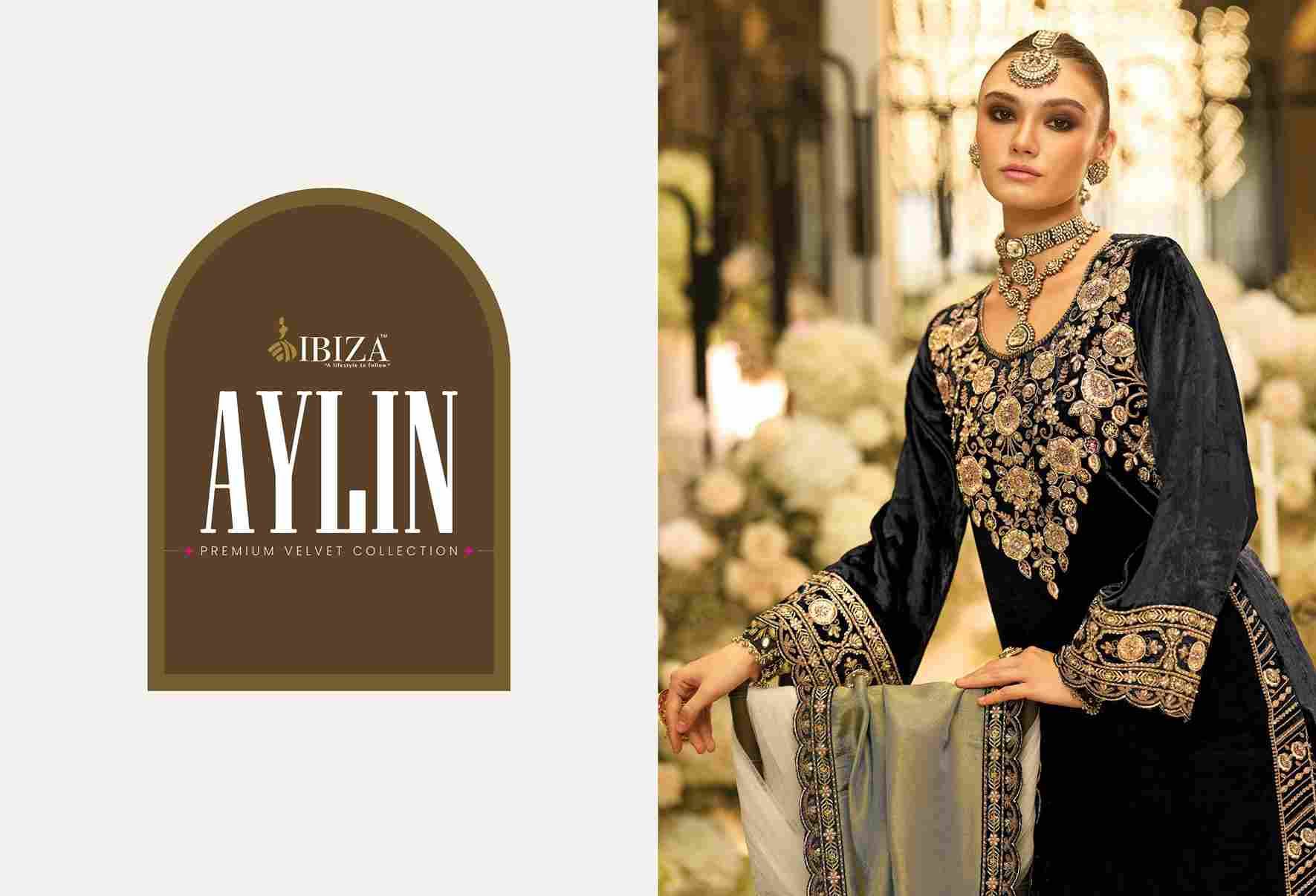 Aylin By Ibiza 11431 To 11434 Series Beautiful Festive Suits Colorful Stylish Fancy Casual Wear & Ethnic Wear Pure Viscose Velvet Dresses At Wholesale Price