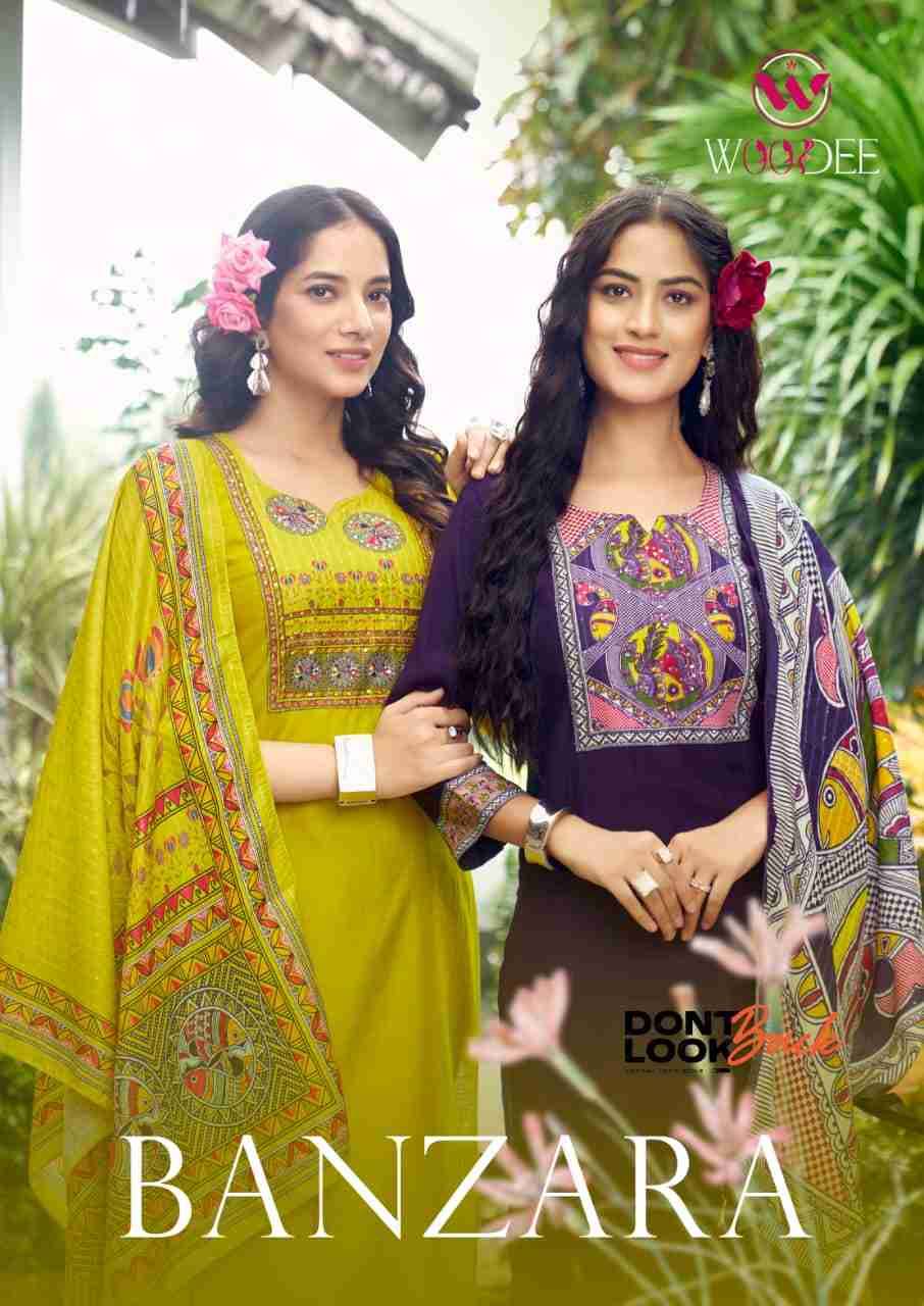 Banzara By Woodee 1001 To 1006 Series Designer Stylish Fancy Colorful Beautiful Party Wear & Ethnic Wear Collection Premium Viscose Dresses At Wholesale Price