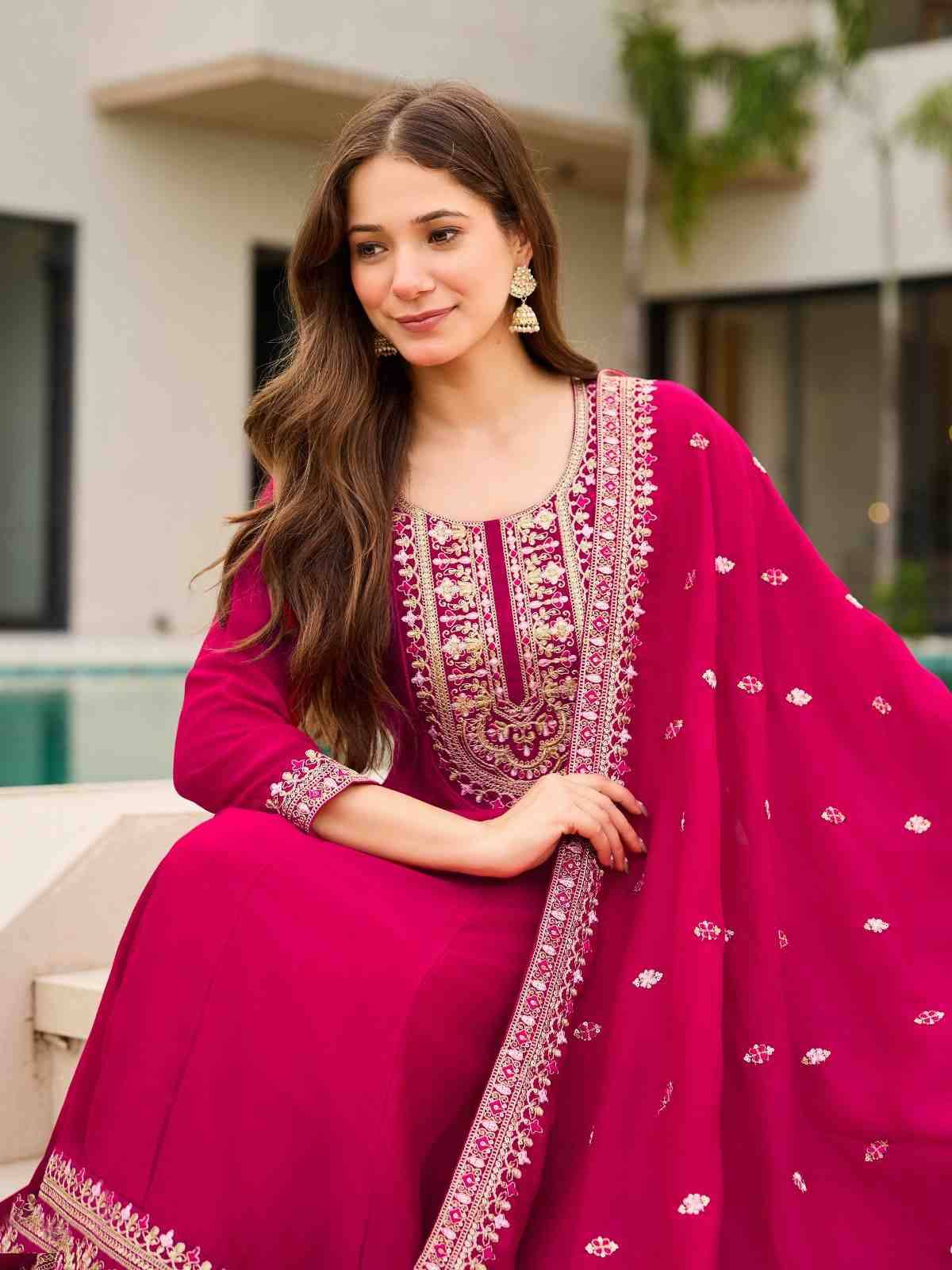 Dc-Shakti By Fashid Wholesale Beautiful Stylish Festive Suits Fancy Colorful Casual Wear & Ethnic Wear & Ready To Wear Vichitra Dresses At Wholesale Price