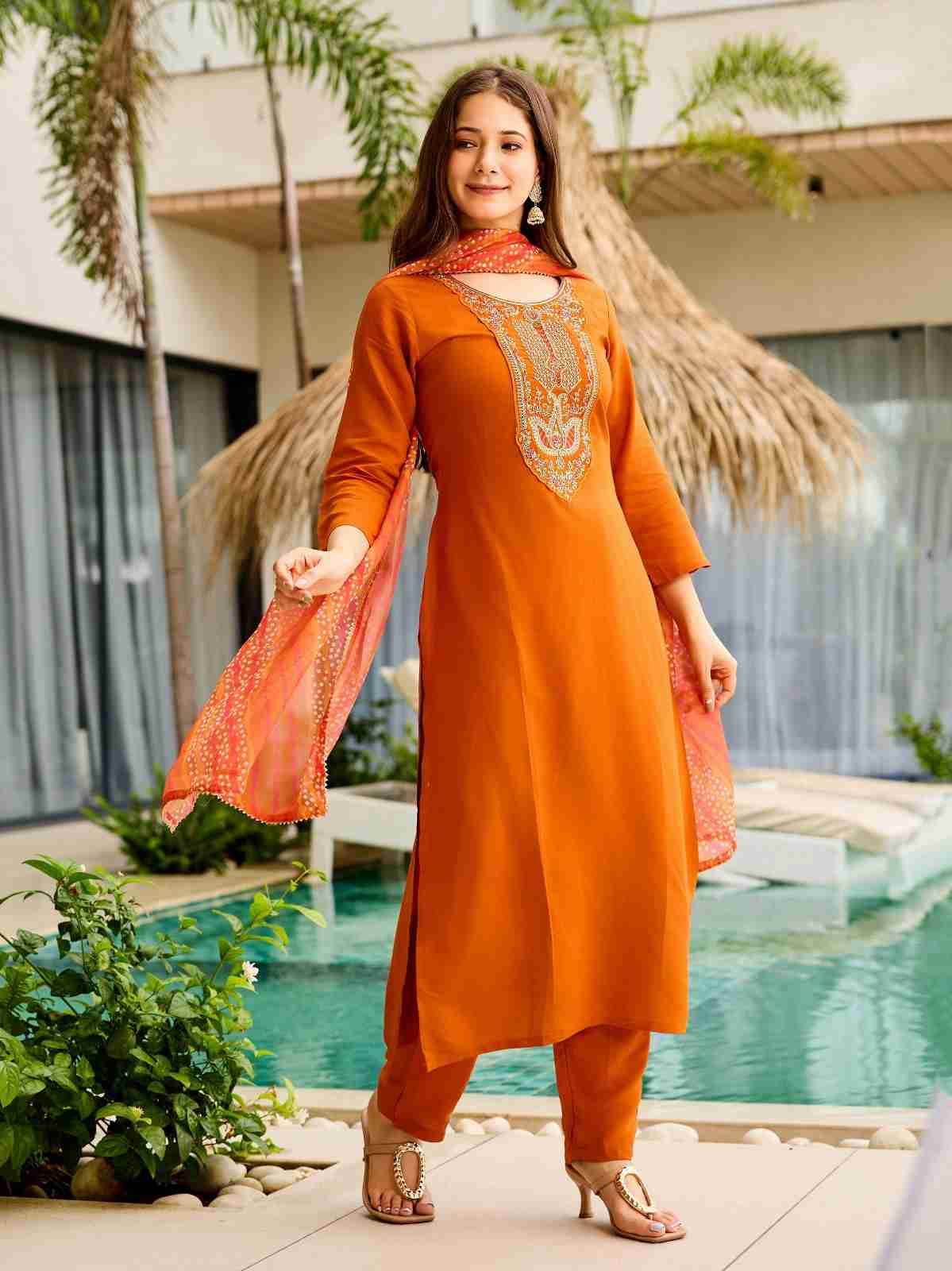 Dc-714 By Fashid Wholesale Beautiful Festive Suits Colorful Stylish Fancy Casual Wear & Ethnic Wear Rayon Dresses At Wholesale Price