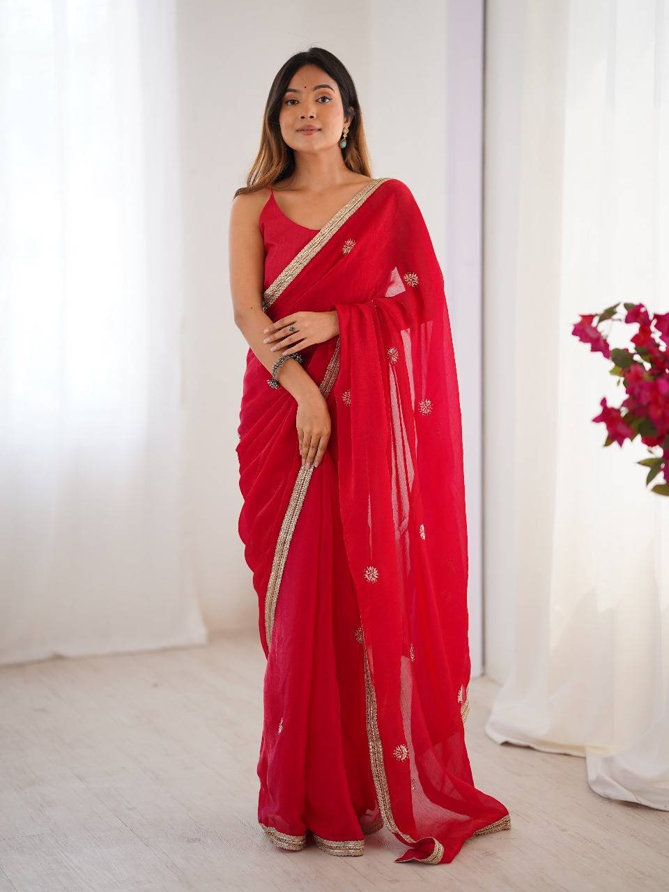 Flora By PC 01 To 05 Series Indian Traditional Wear Collection Beautiful Stylish Fancy Colorful Party Wear & Occasional Wear Fancy Sarees At Wholesale Price