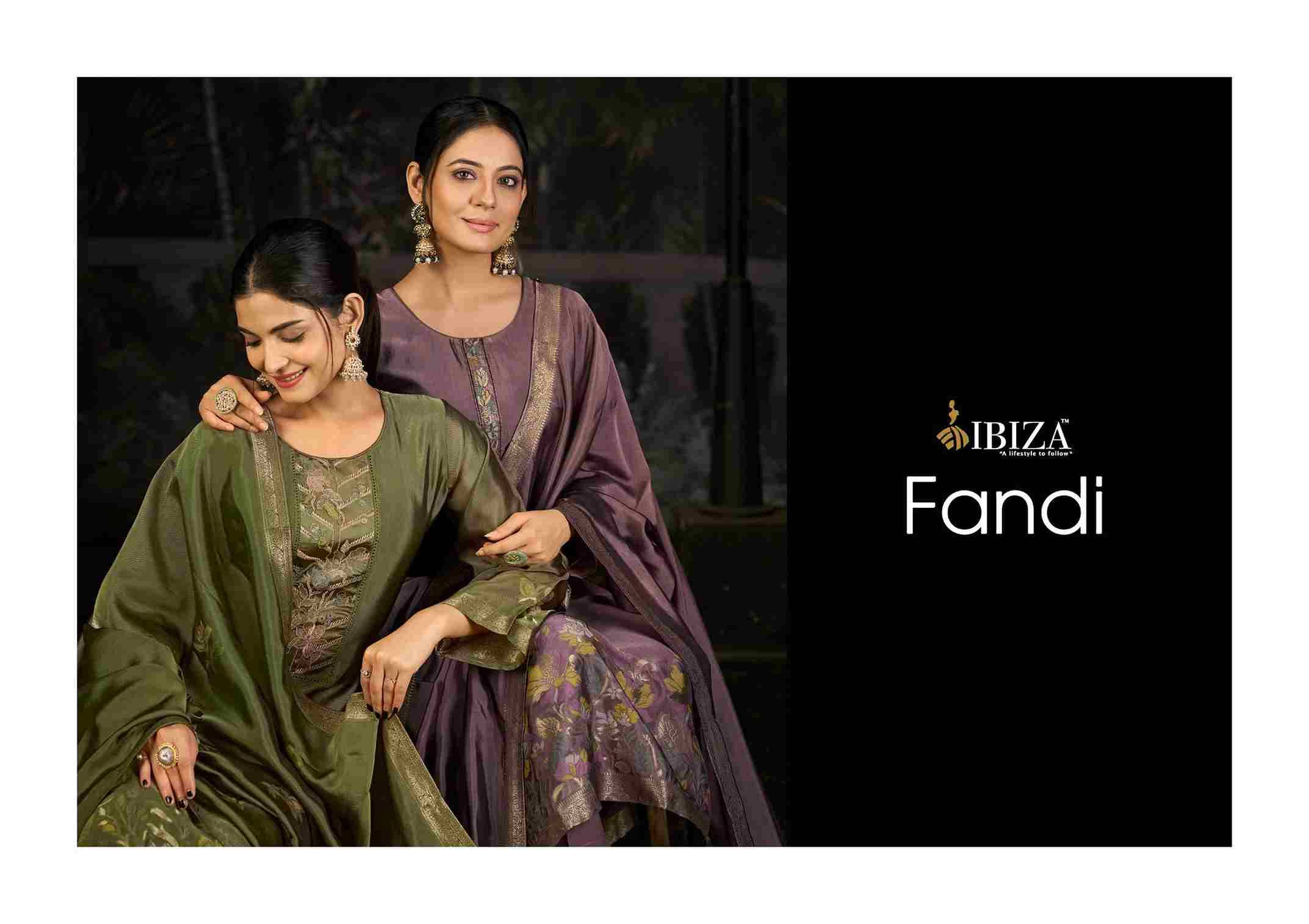 Fandi By Ibiza 2511 To 2516 Series Beautiful Festive Suits Colorful Stylish Fancy Casual Wear & Ethnic Wear Pure Bangalori Silk Jacquard Dresses At Wholesale Price