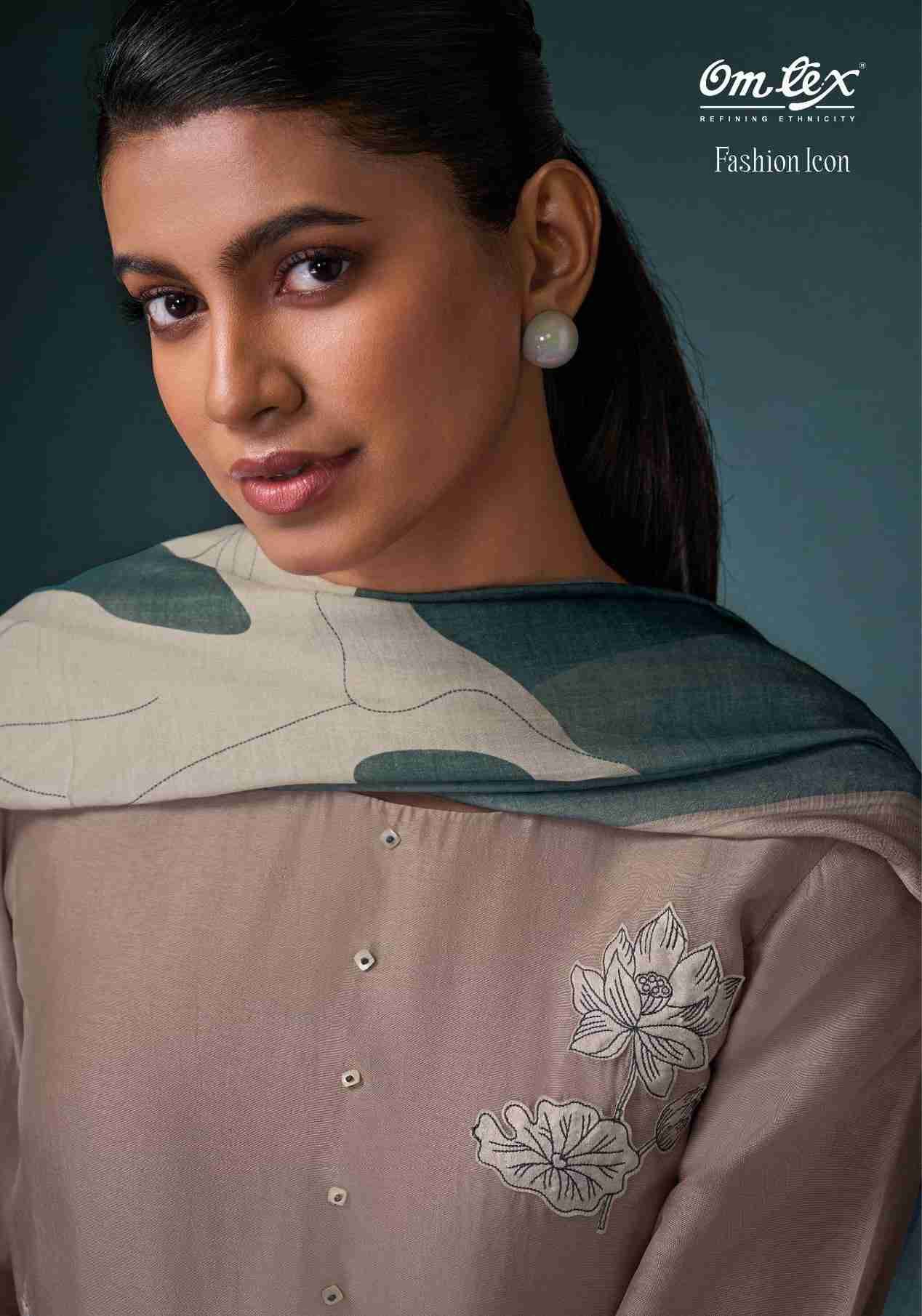 Fashion Icon By Om Tex 7711-A To 7711-D Series Beautiful Festive Suits Colorful Stylish Fancy Casual Wear & Ethnic Wear Silk Dresses At Wholesale Price