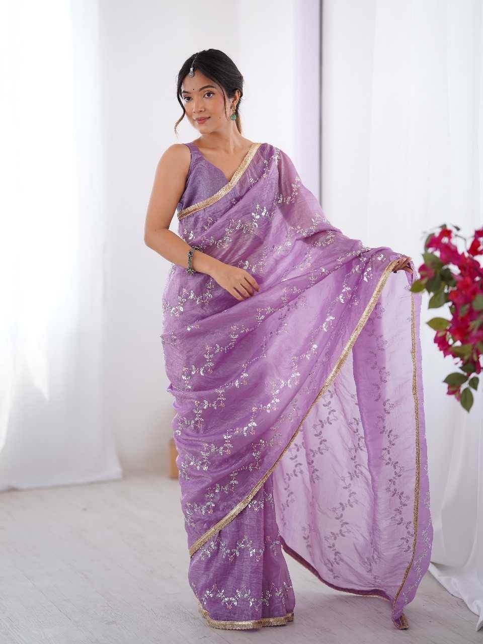 Galaxy By PC 01 To 04 Series Indian Traditional Wear Collection Beautiful Stylish Fancy Colorful Party Wear & Occasional Wear Gold Crush Sarees At Wholesale Price