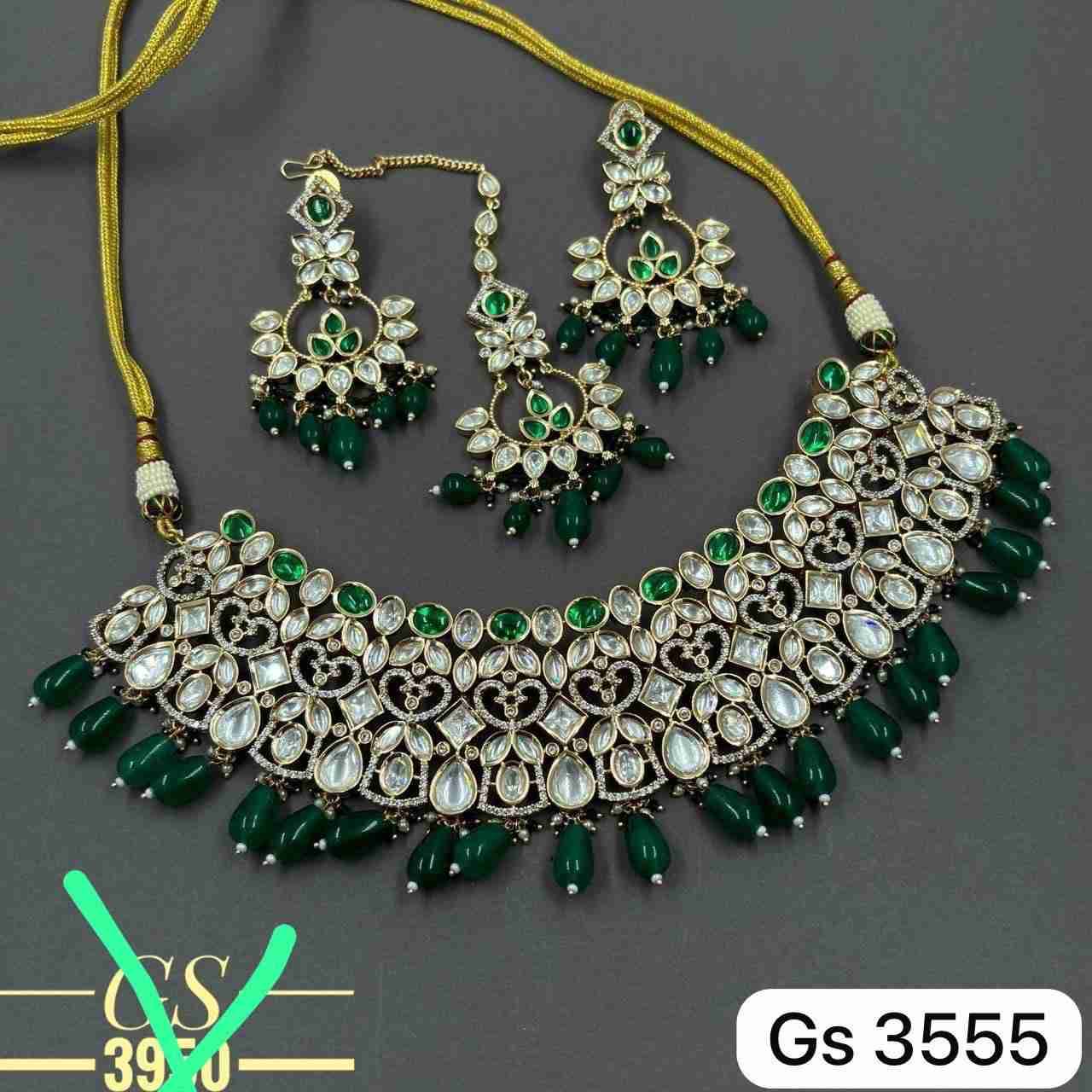 Gs-110 By Fashid Wholesale 01 To 05 Series Traditional Artificial Jewellery For Indian Attire At Exclusive Range.