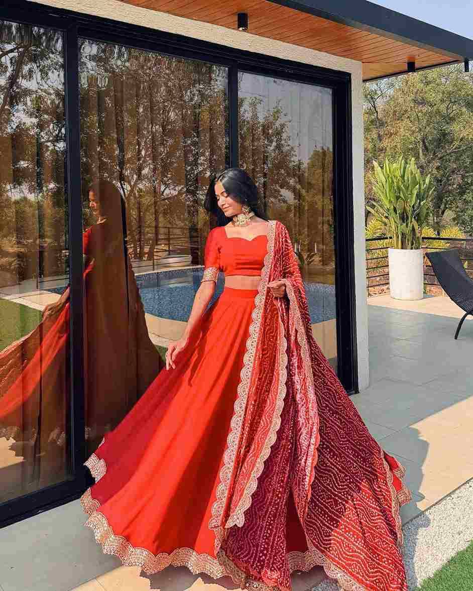 Gr-7142 By Fashid Wholesale Designer Beautiful Navratri Collection Occasional Wear & Party Wear Heavy Georgette Lehengas At Wholesale Price
