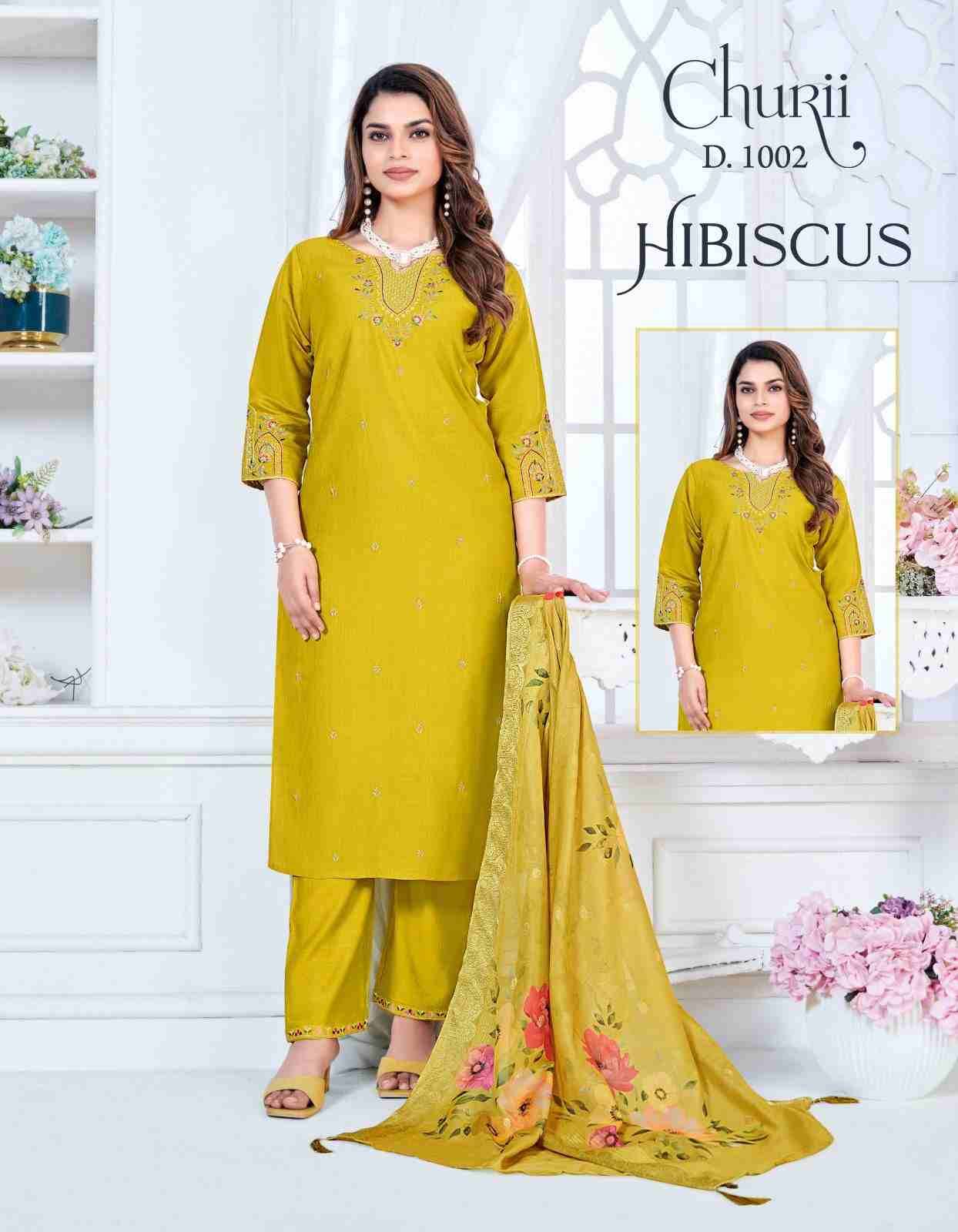 Hibiscus By Churii 1001 To 1006 Series Beautiful Festive Suits Colorful Stylish Fancy Casual Wear & Ethnic Wear Soft Viscose Dresses At Wholesale Price