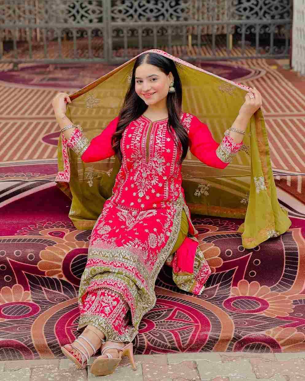 Kf-1602 By Fashid Wholesale Beautiful Festive Suits Colorful Stylish Fancy Casual Wear & Ethnic Wear Faux Georgette Dresses At Wholesale Price
